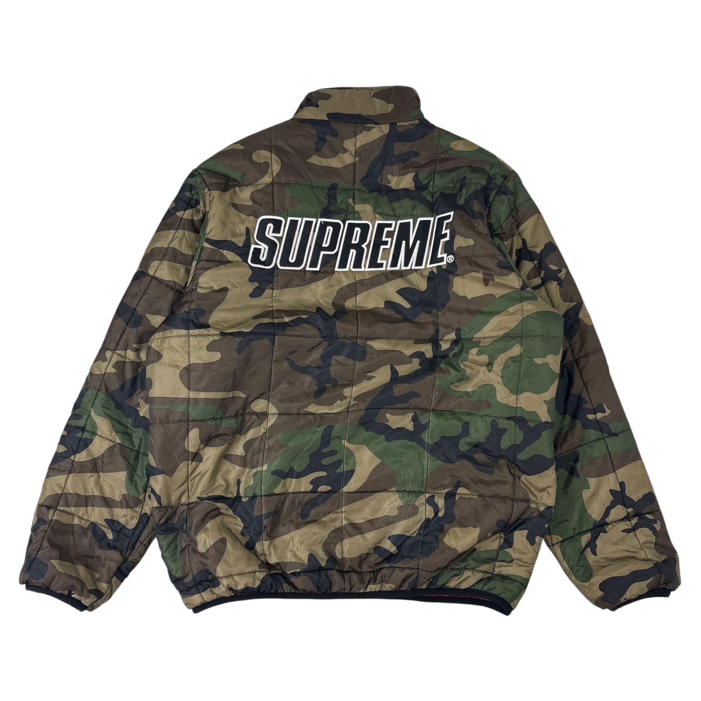 Supreme Reversible Pullover Puffer Half-Zip