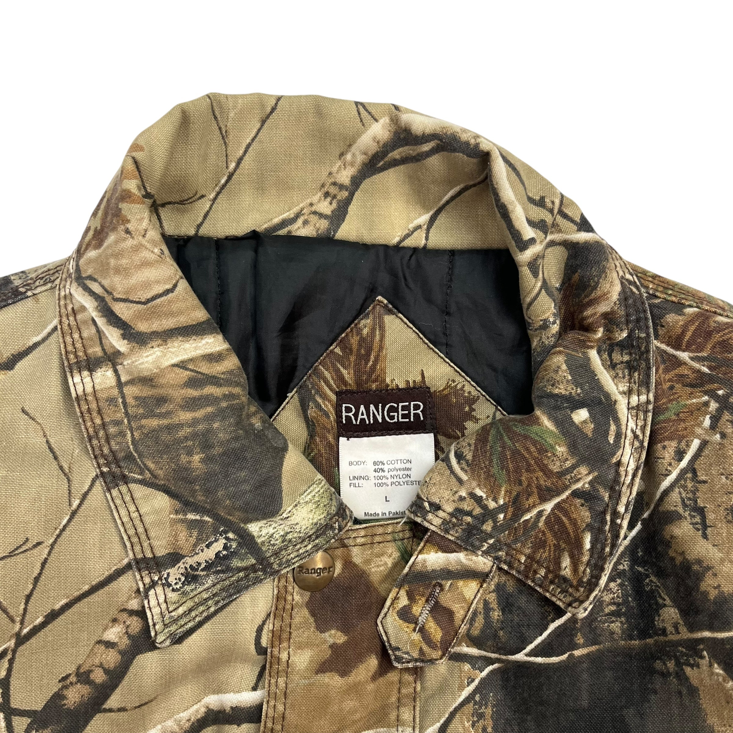 Vintage Ranger Lined Jacket Light Brown Camo