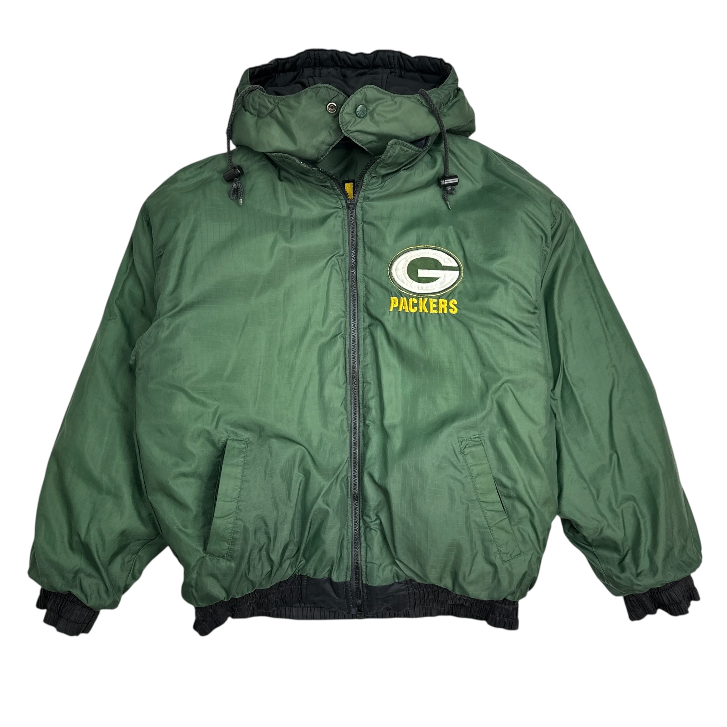 Vintage Pro Player Green Bay Packers Reversible Jacket