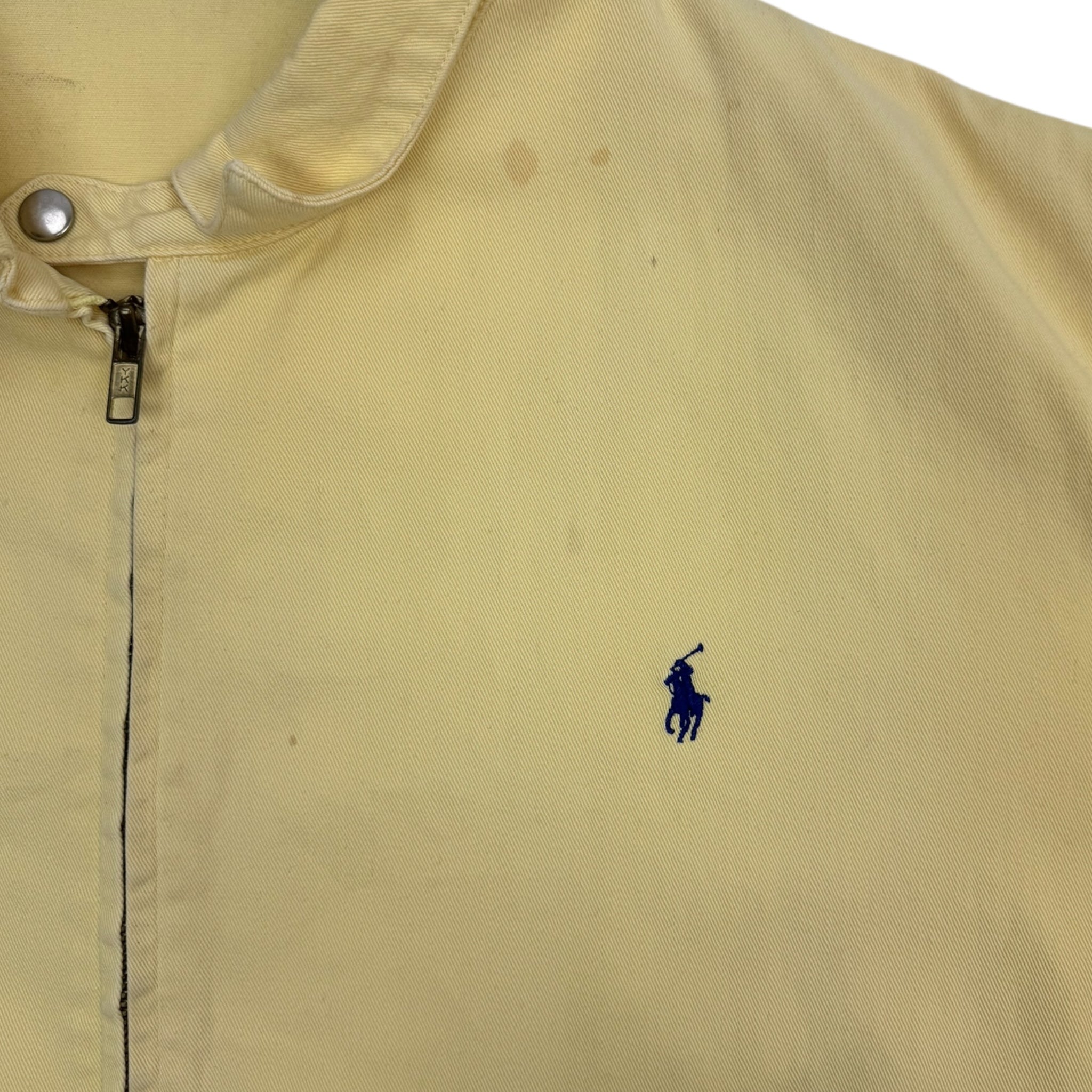 Vintage Polo Ralph Lauren Harrington Yellow Jacket