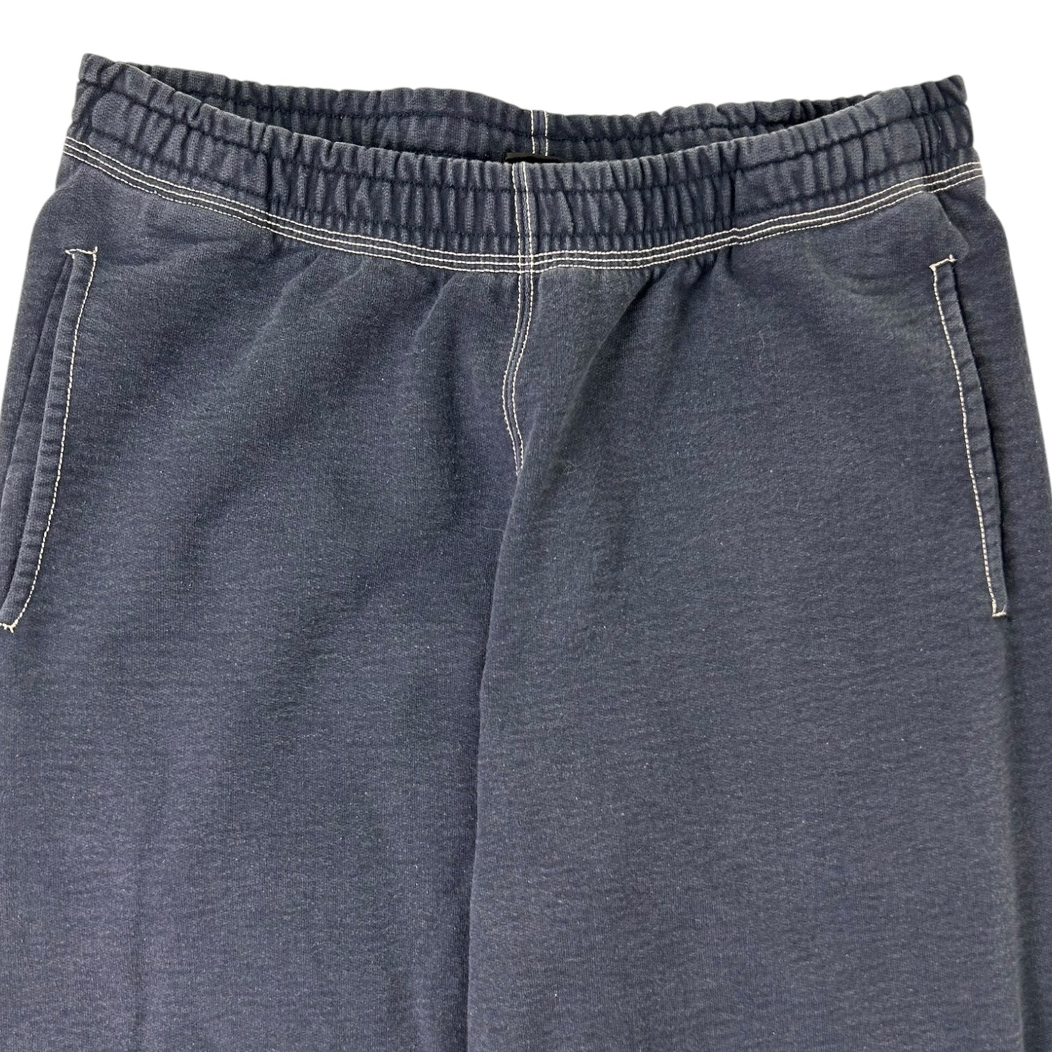 Stussy Contrast Stitch Label Pants Navy