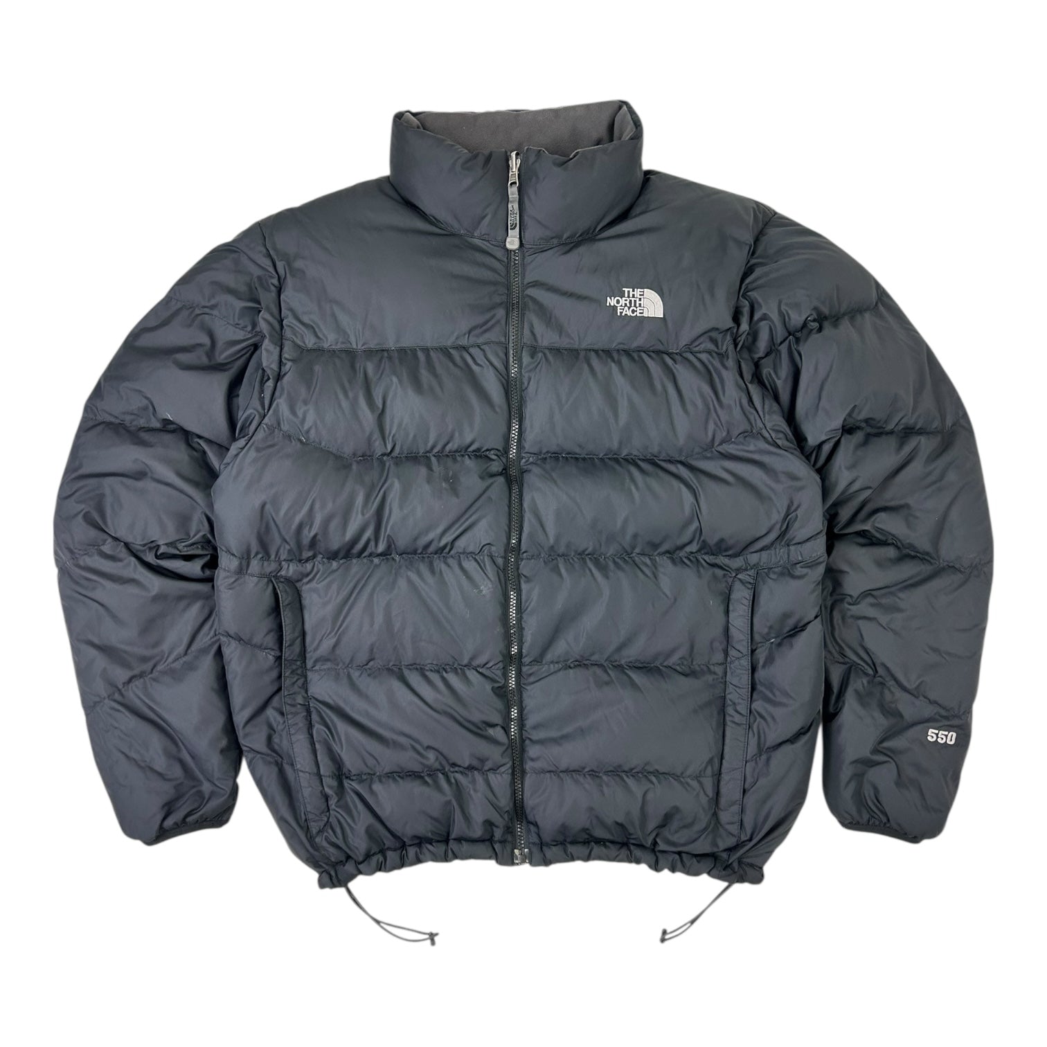 Vintage The North Face Nuptse 550 Fill Jacket Black