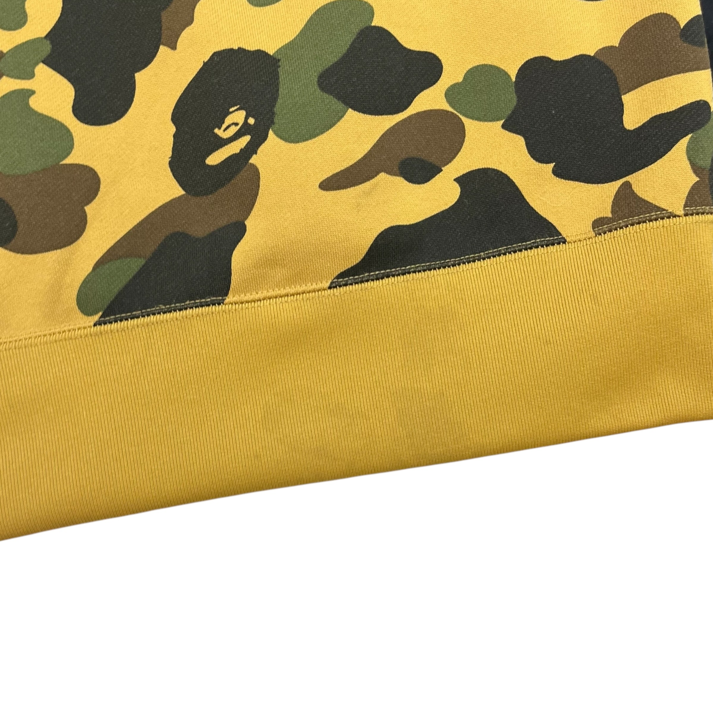 Bape 1st Camo Patched Wide Full Zip Hoodie