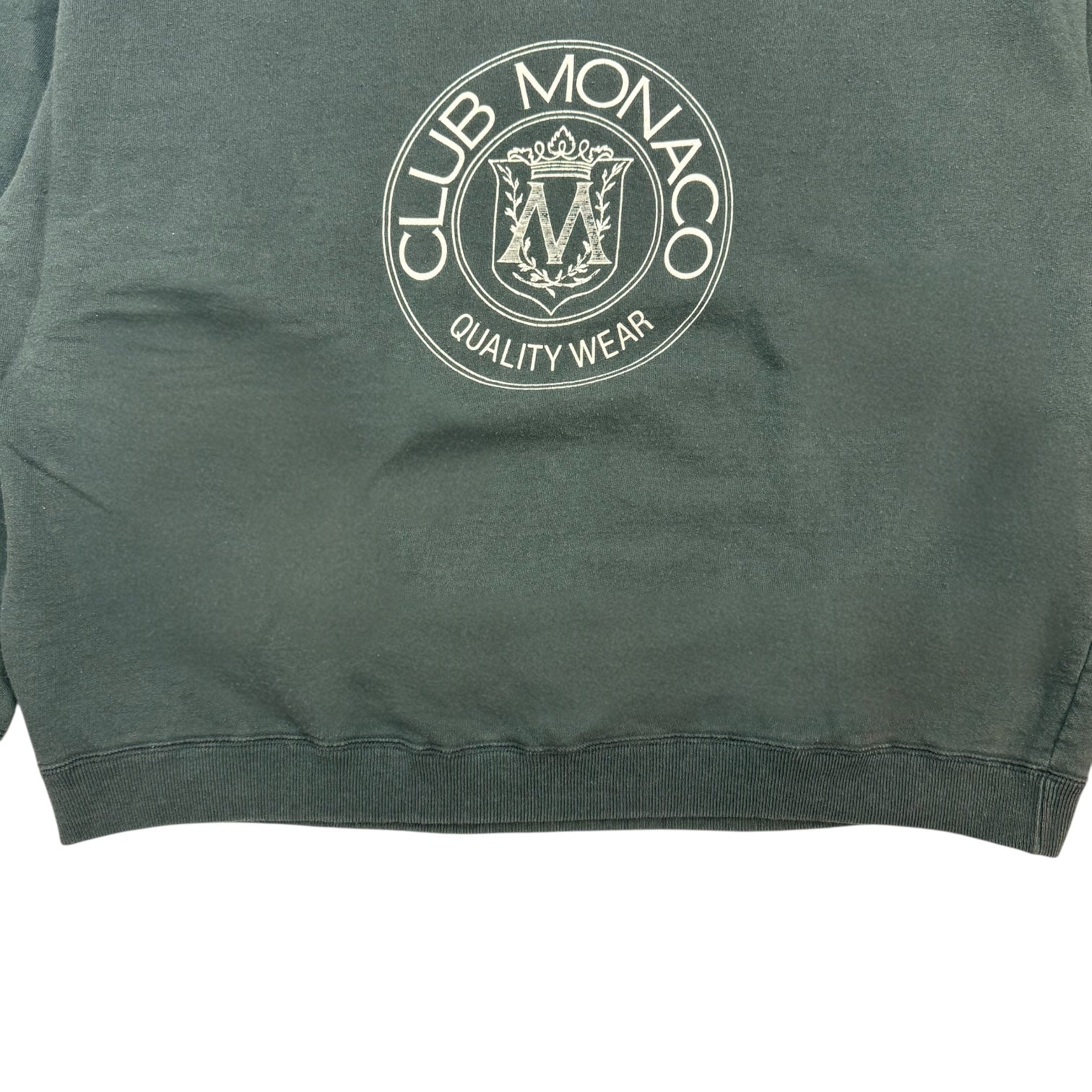 Vintage Club Monaco Crewneck Sweater Green