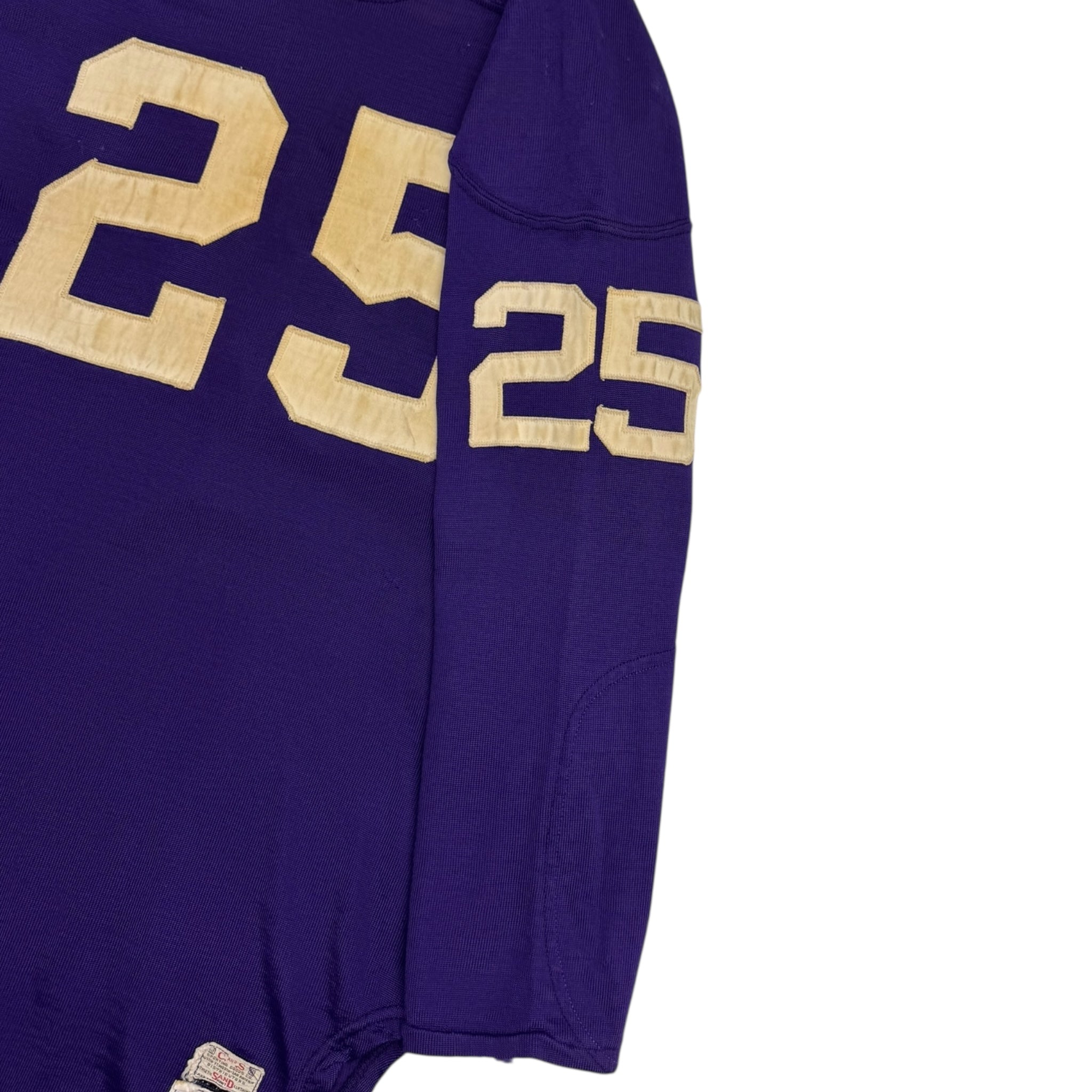 Vintage 60s/70s Sand-Knit Number 25 Football Jersey