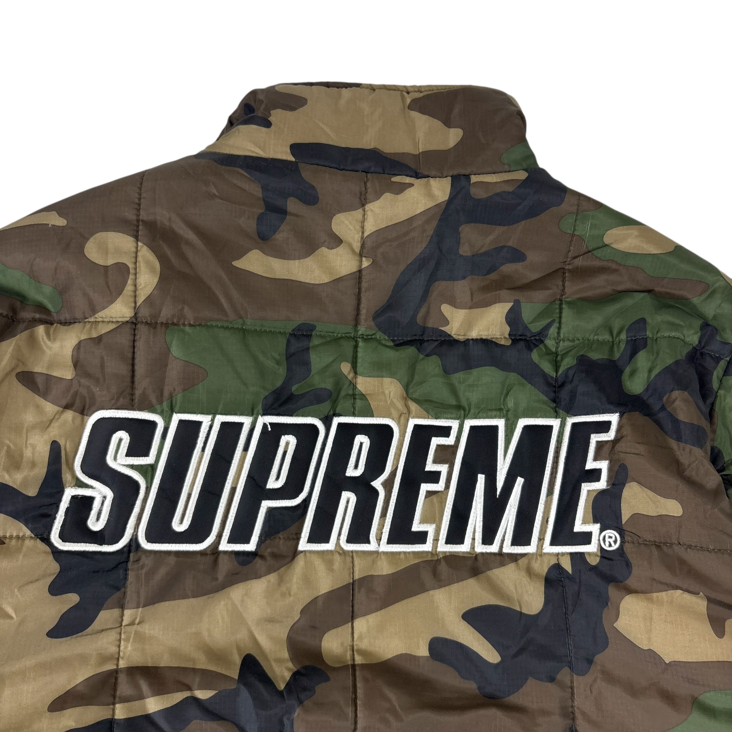 Supreme Reversible Pullover Puffer Half-Zip