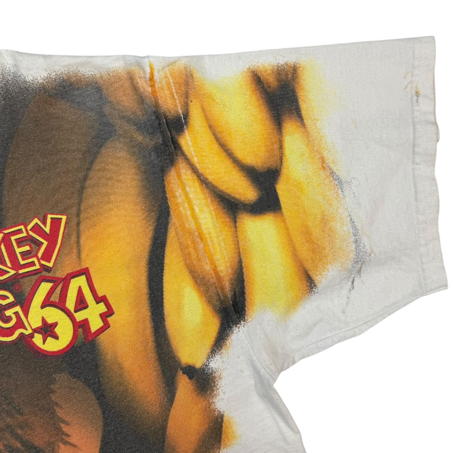 1990s Donkey Kong 64 AOP Promo Tee White