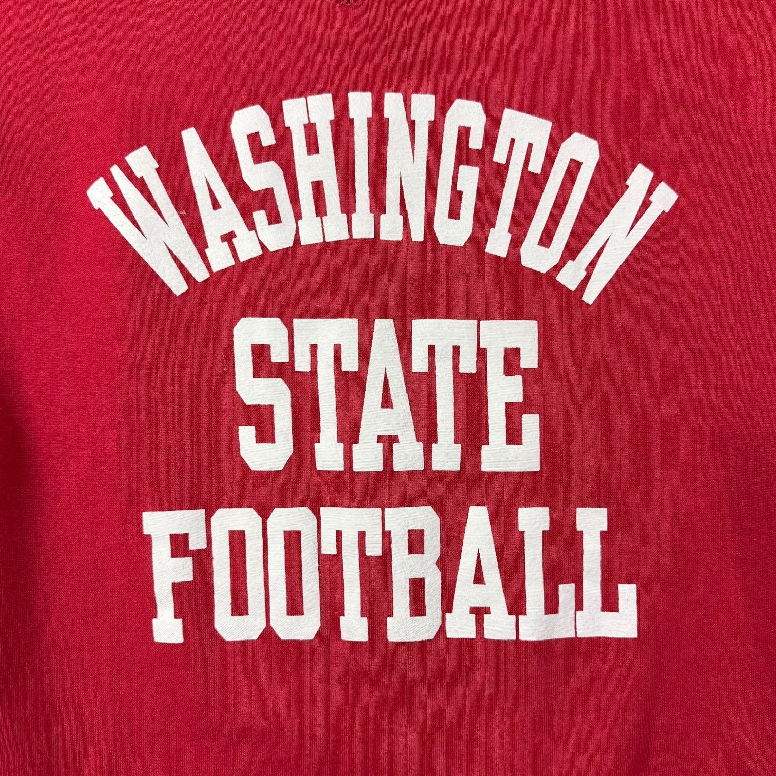 Vintage Russell Athletic Washington State Football Crewneck Red