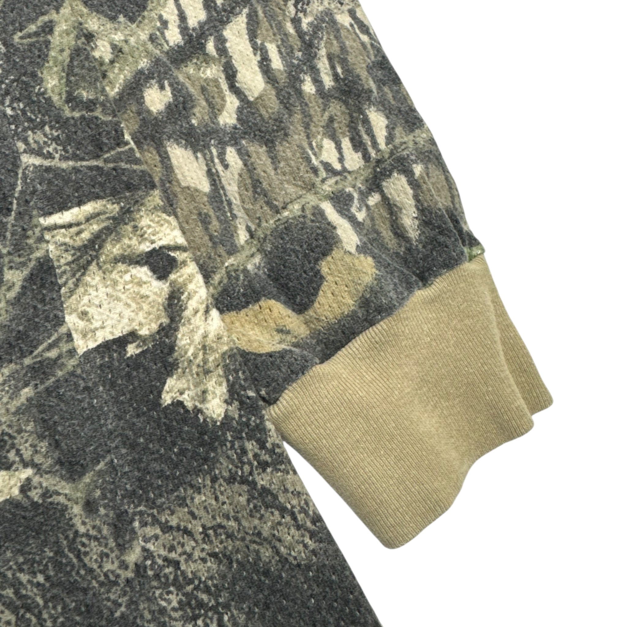Vintage Sasquatch Camo Thermal Longsleeve Shirt