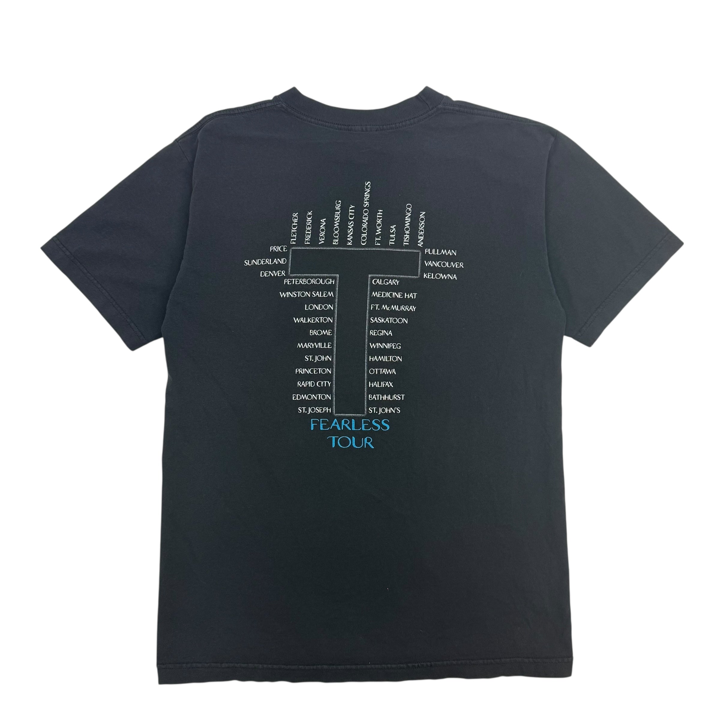 2001 Terri Clark Fearless Tour Tee Black