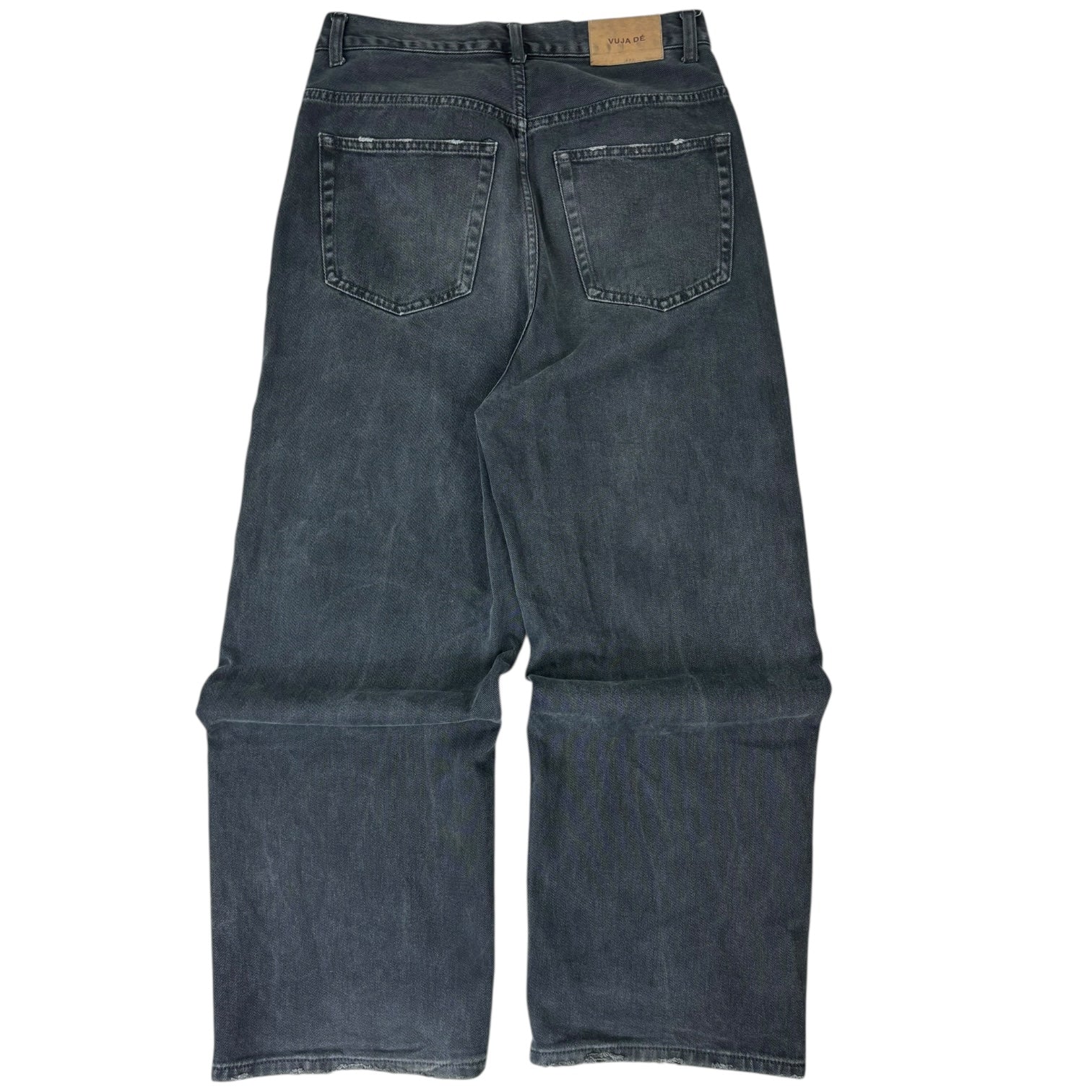 Vuja De Baggy Denim Jean Washed Black