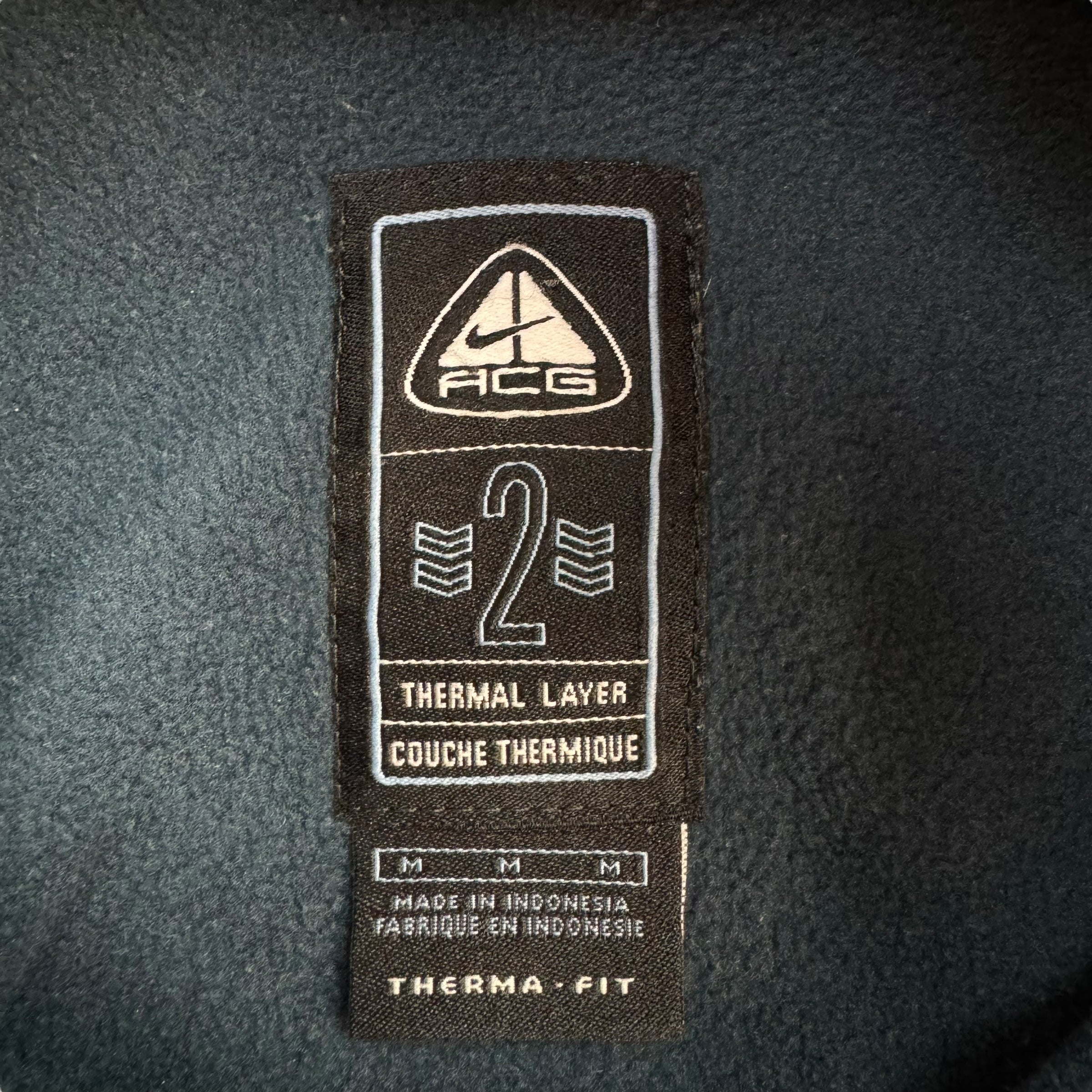 Nike ACG Polar Fleece Thermal Layer Jacket Dark Teal
