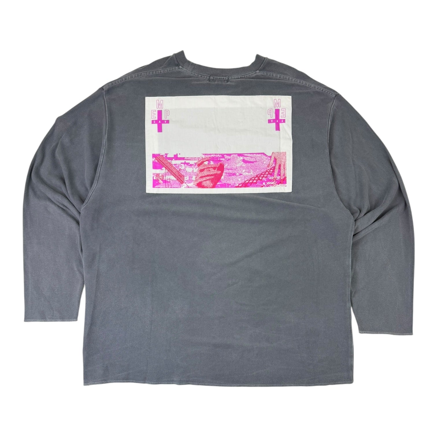 Cav Empt PME Cav Long Sleeve Shirt Grey