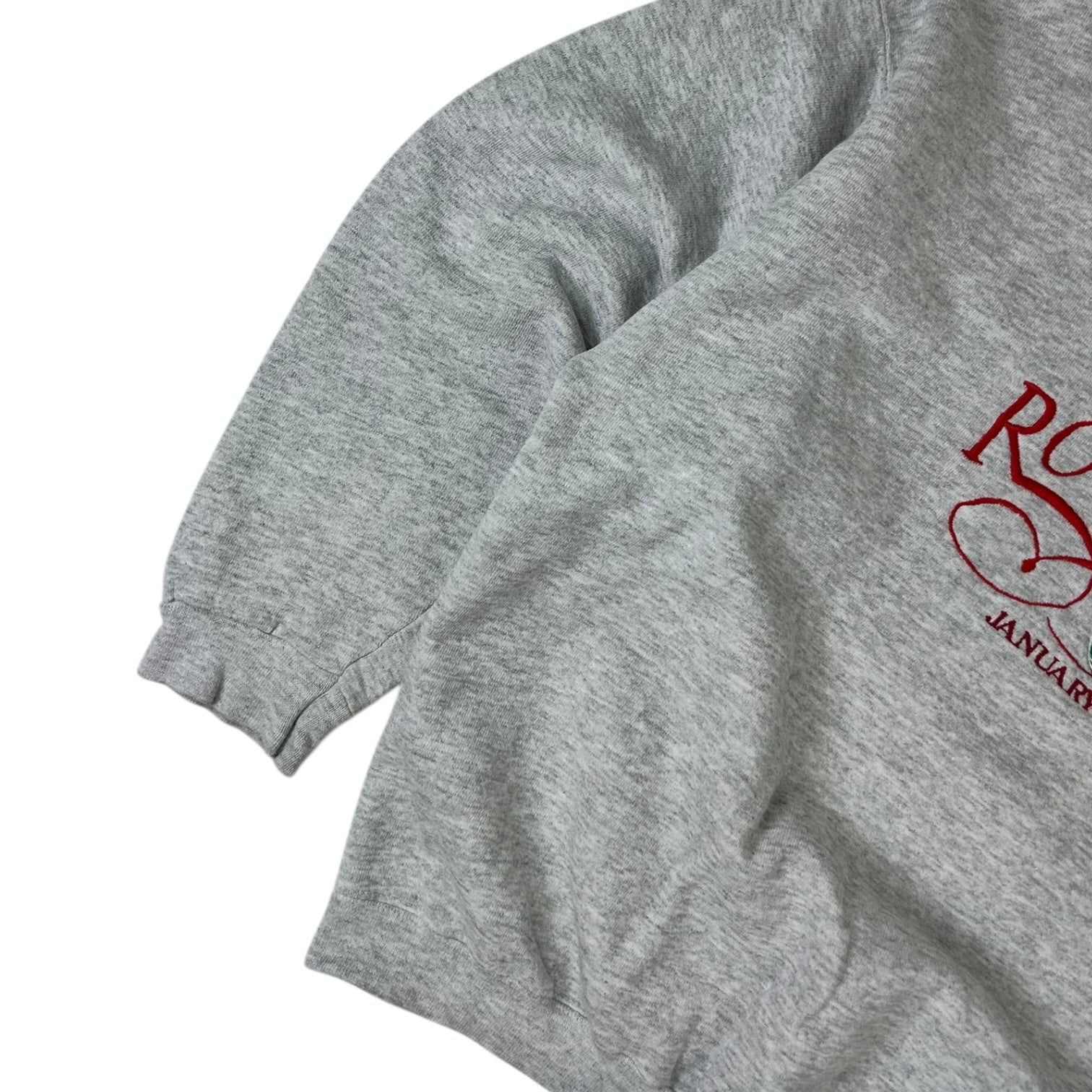 Vintage Washington State Rose Bowl Crewneck Sweater Grey