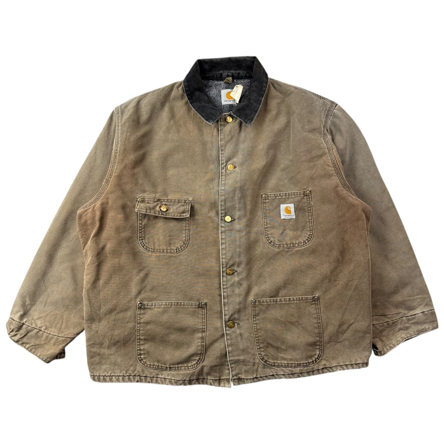Vintage Carhartt Michigan Jacket Faded Tan