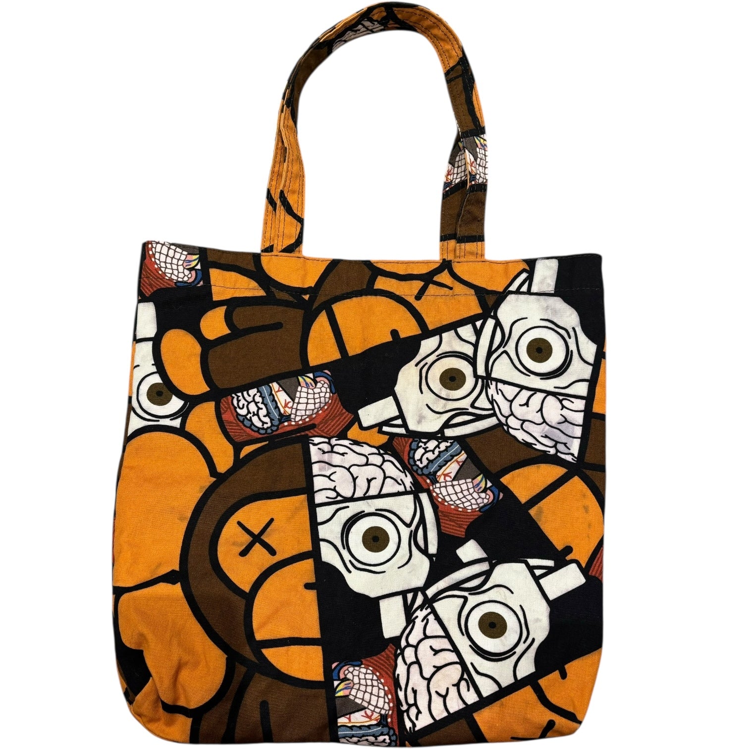 KAWS Original Fake x MILO BAPE Tote Bag