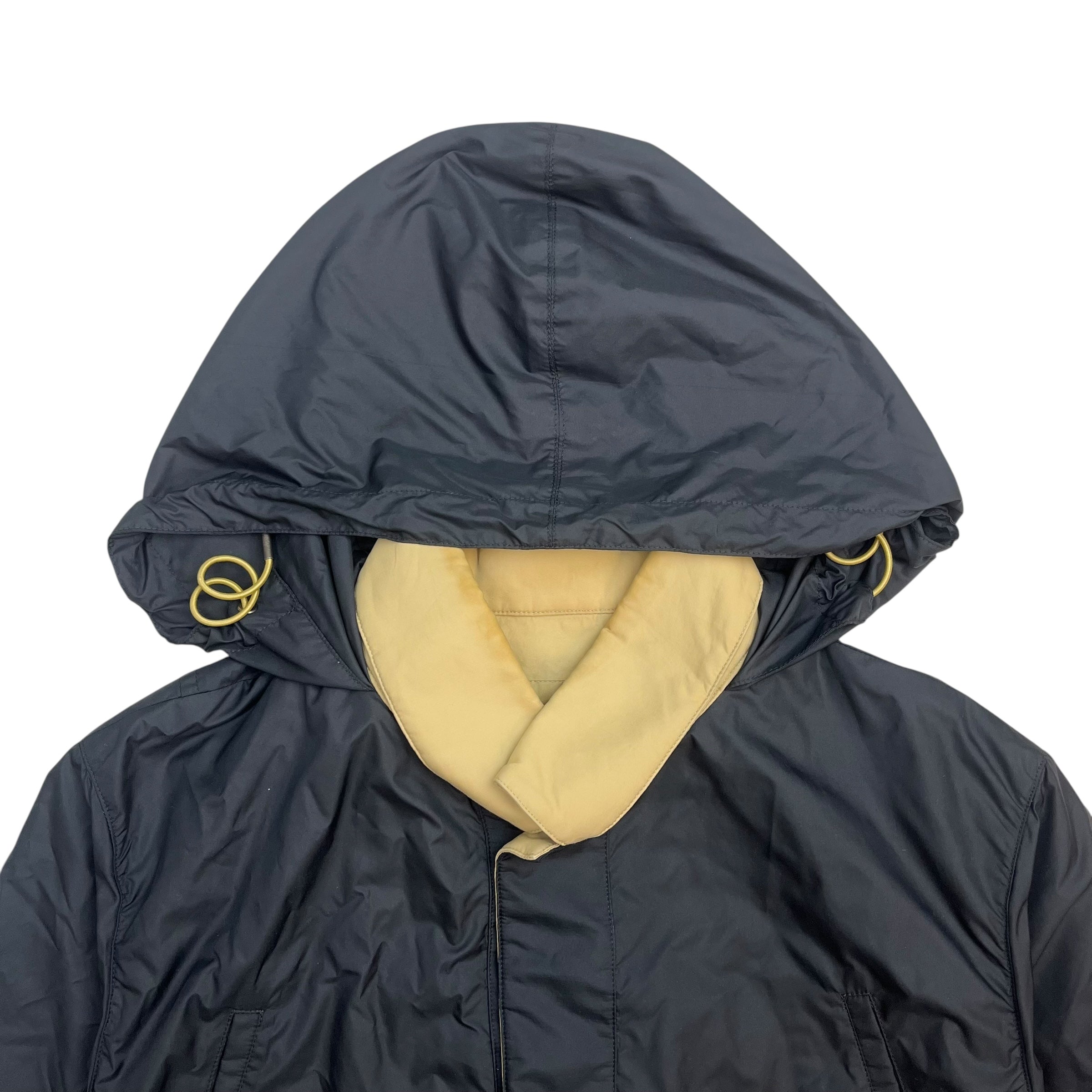 Vintage Yves Saint Laurent Windbreaker Navy/Beige