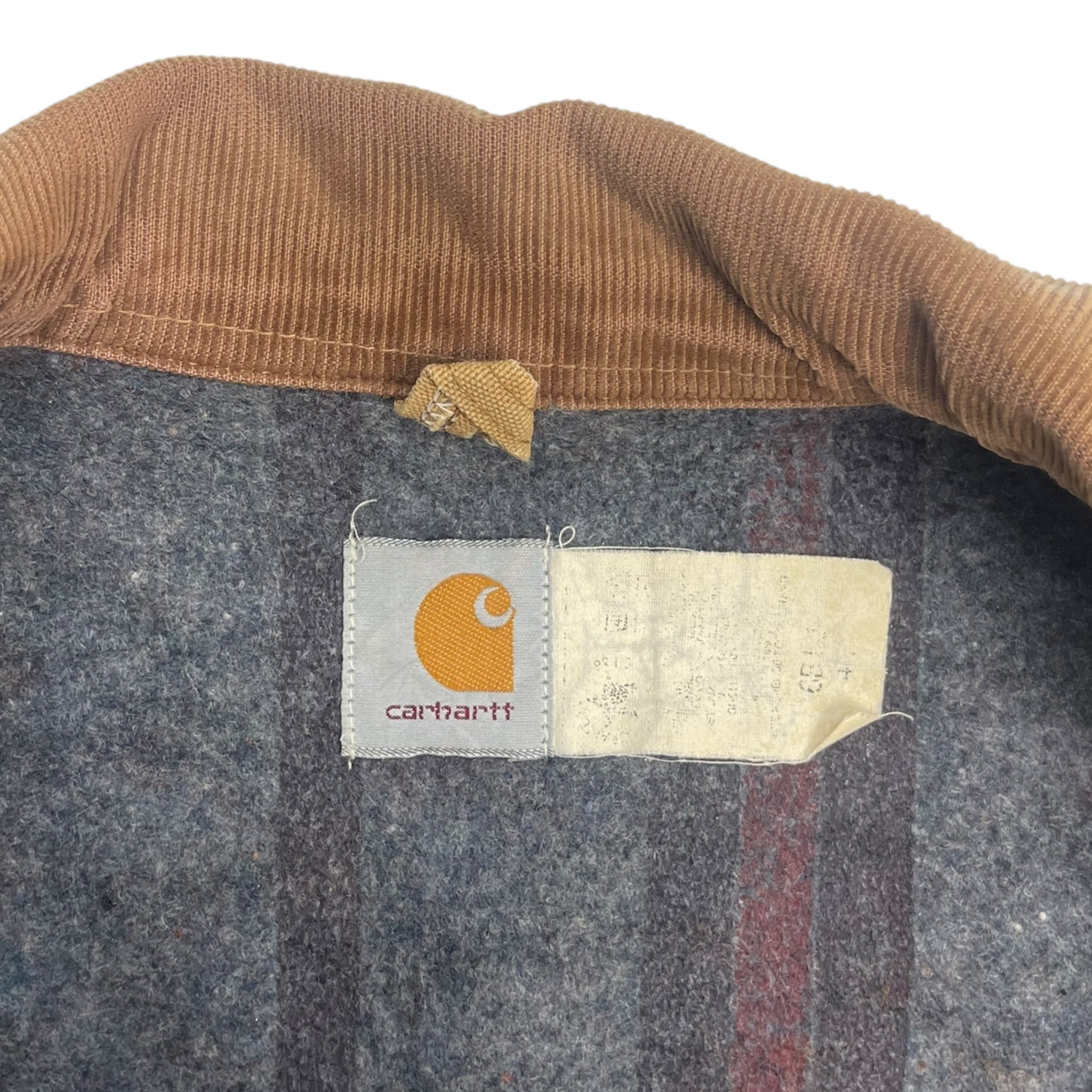 Vintage Carhartt Detroit Workwear Jacket Faded Tan