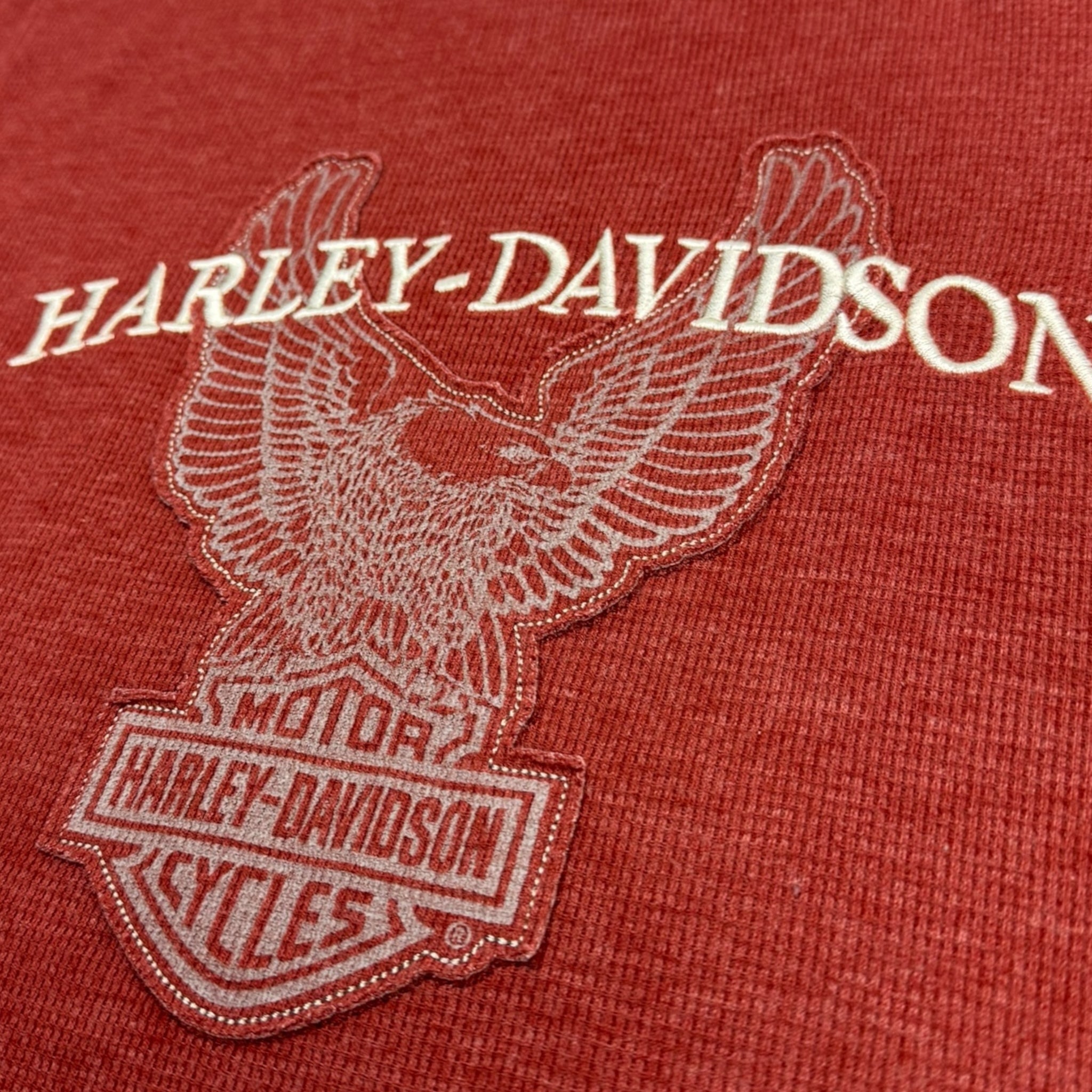 Vintage Harley Davidson Thermal Knit T-Shirt