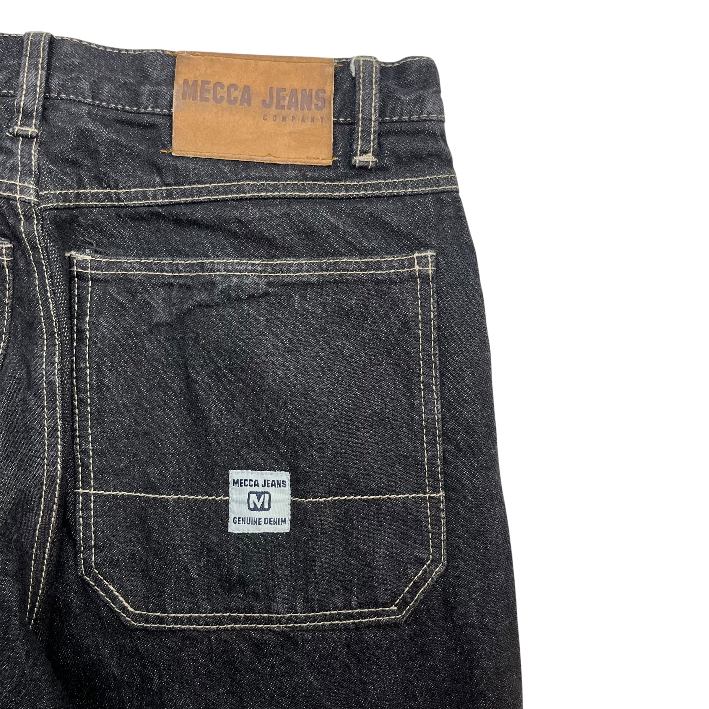 Y2K Mecca Denim Pants Black