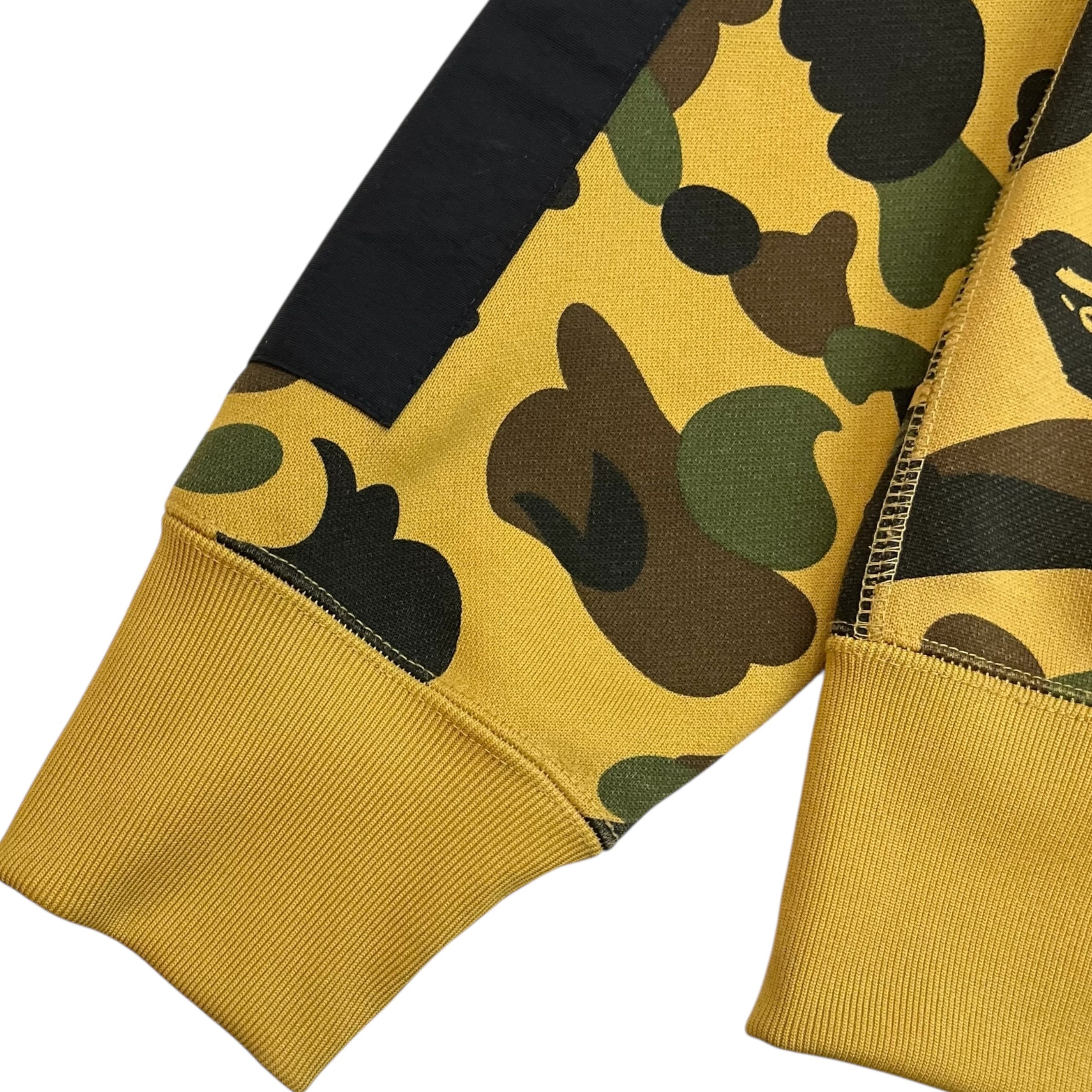 Bape 1st Camo Patched Wide Full Zip Hoodie