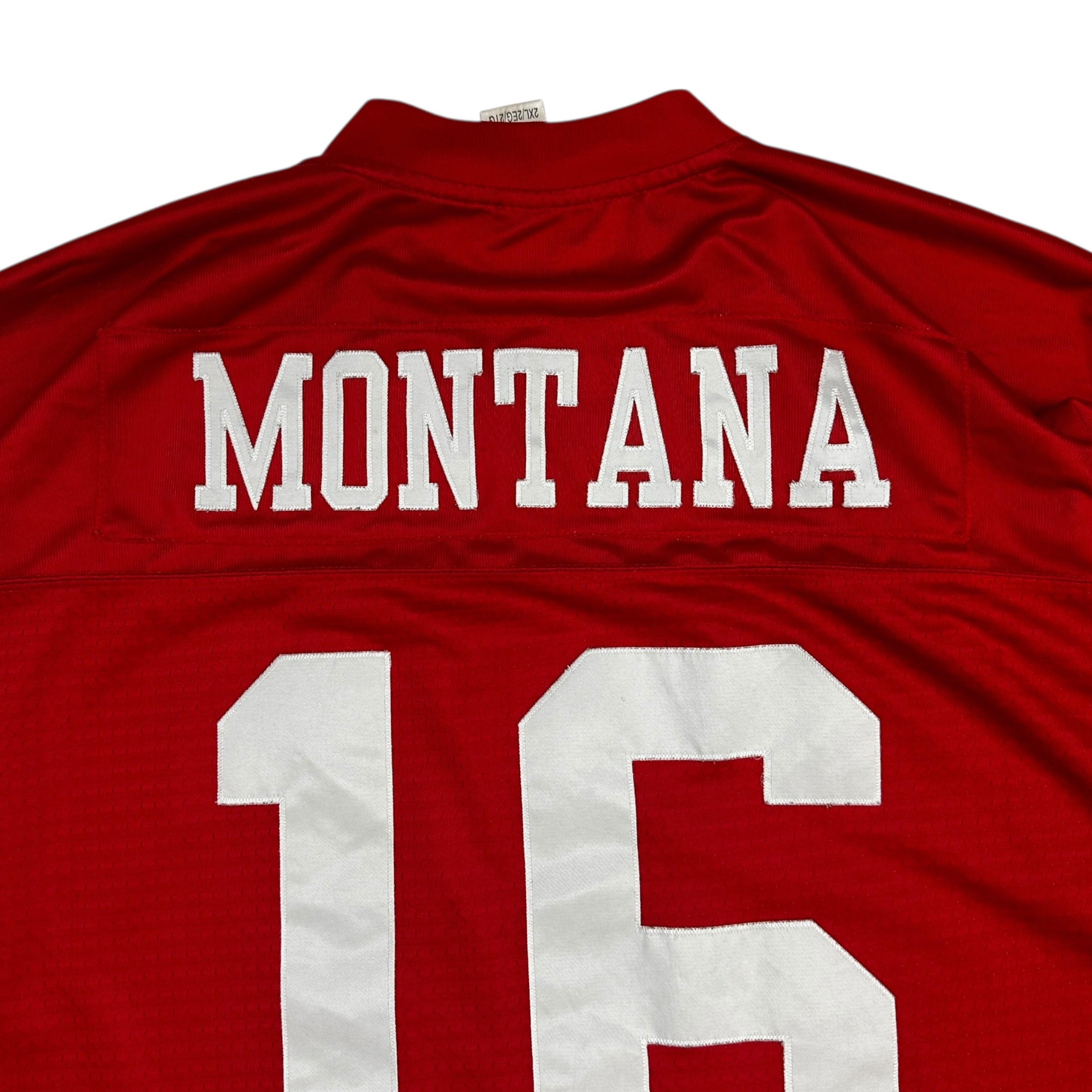 Vintage Reebok Joe Montana San Francisco 49ers Jersey