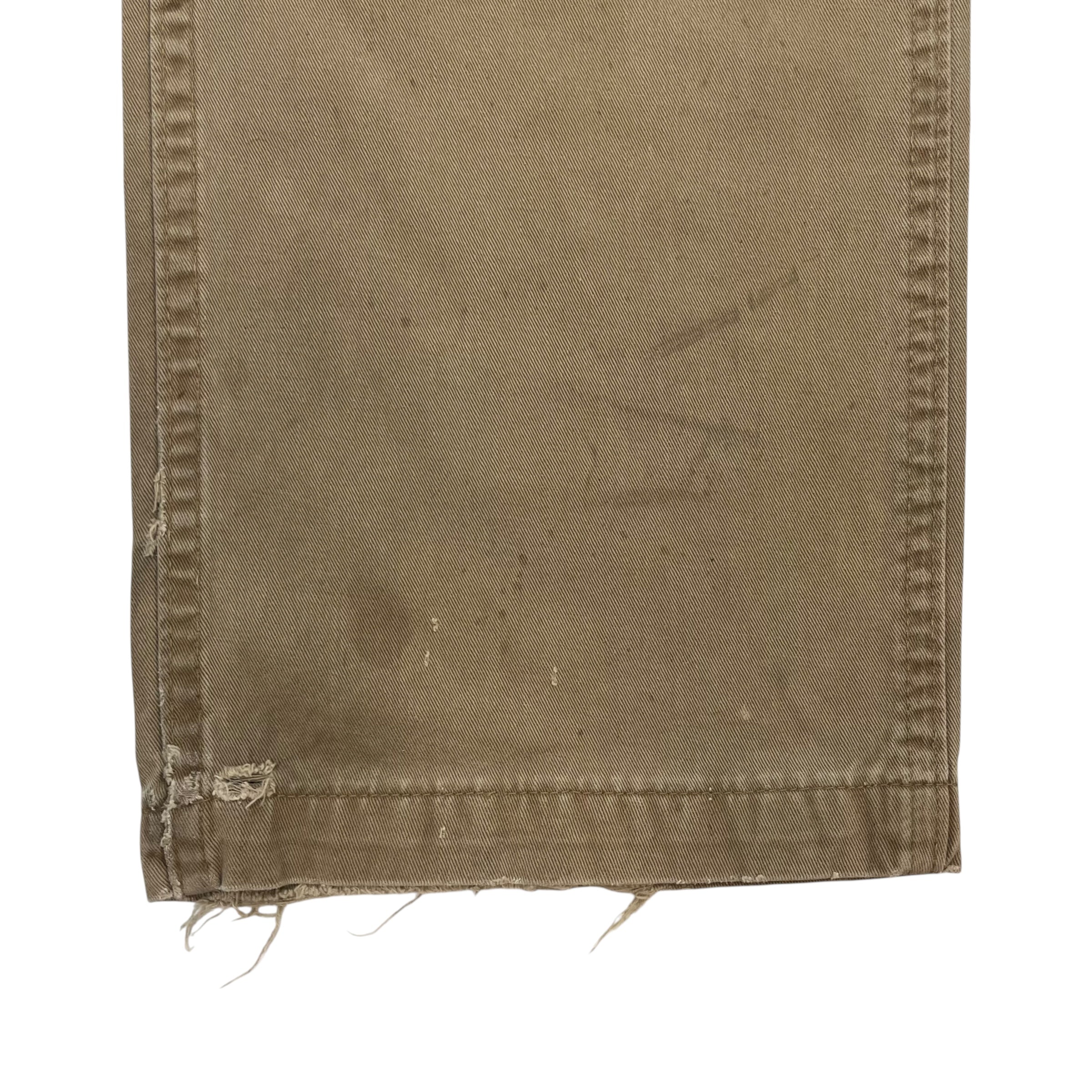 Vintage Carhartt Dungaree Pants Beige