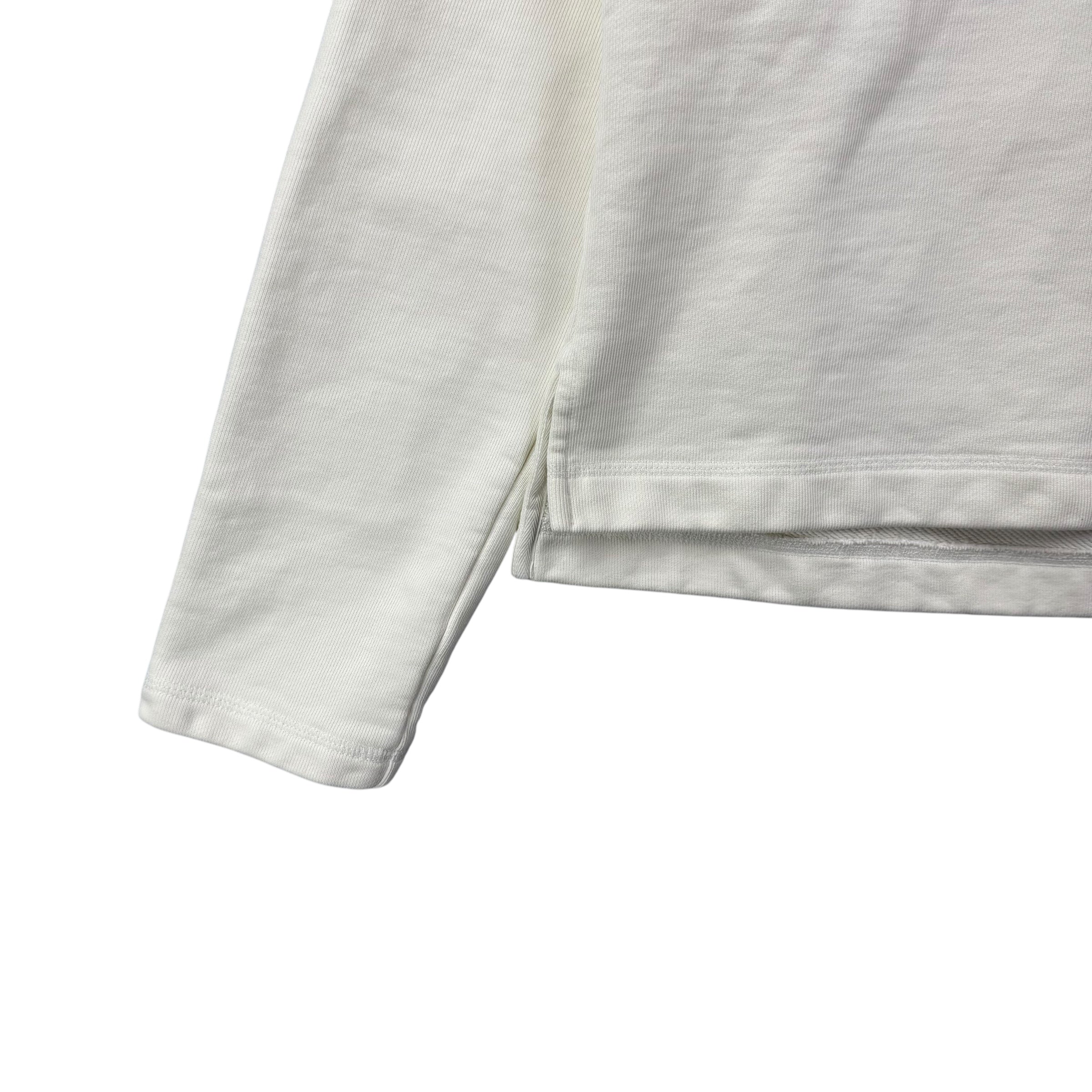 Ambush Wrkshp Cropped Hoodie White