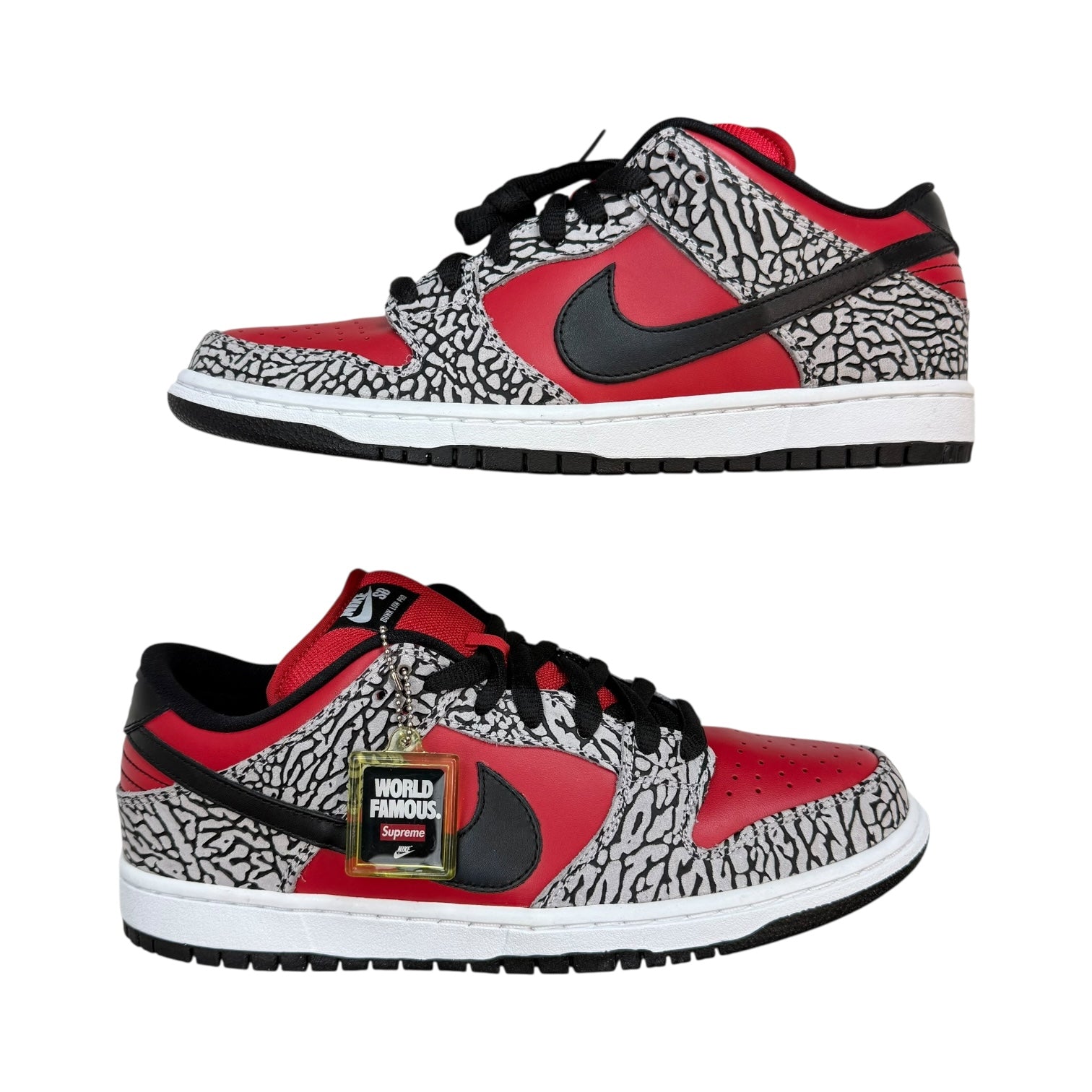 Nike SB Dunk Low Supreme Red Cement (2012)