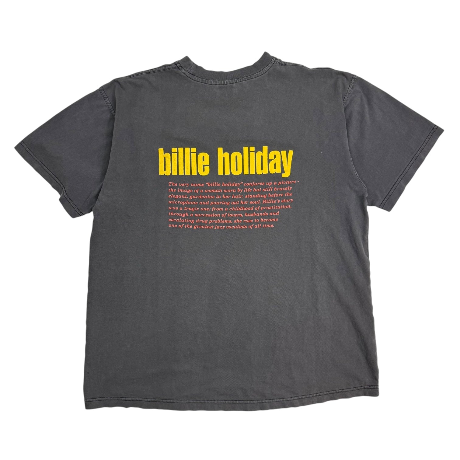 2004 Billie Holliday Lady Day Tee Grey