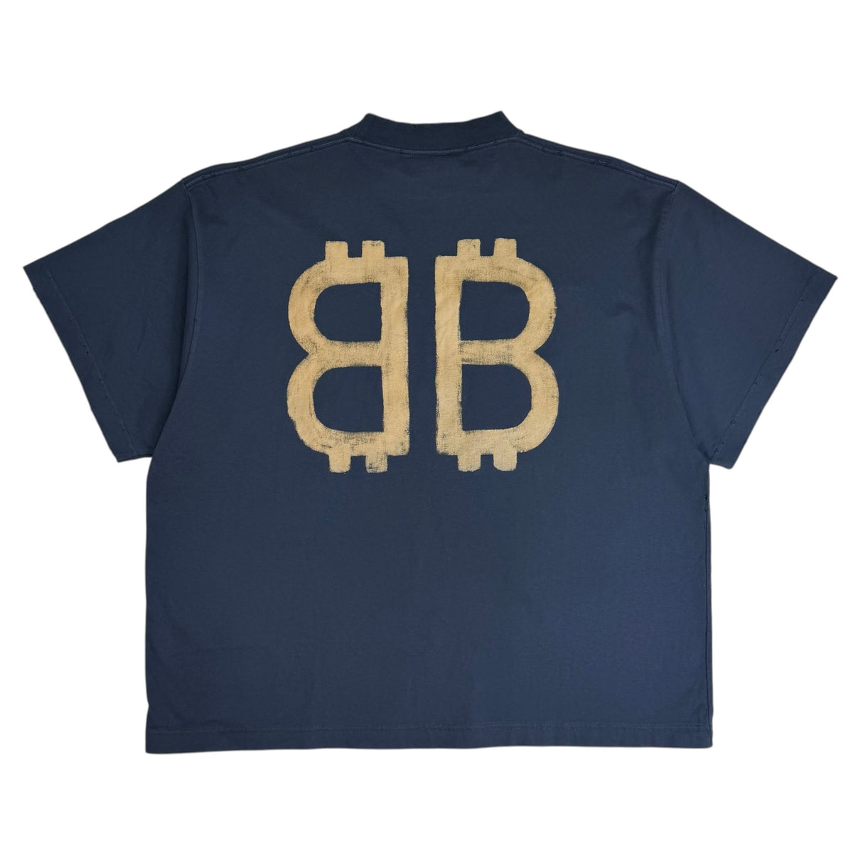 Balenciaga Crypto Tee Navy