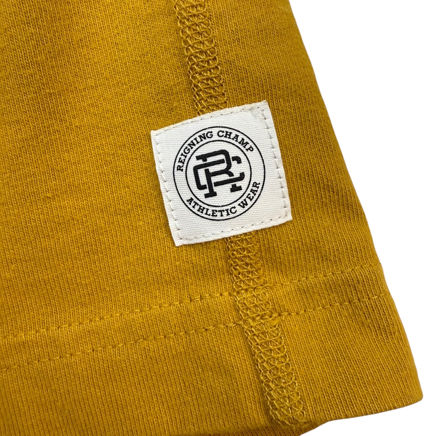 Reigning Champ Tee Mustard Yellow