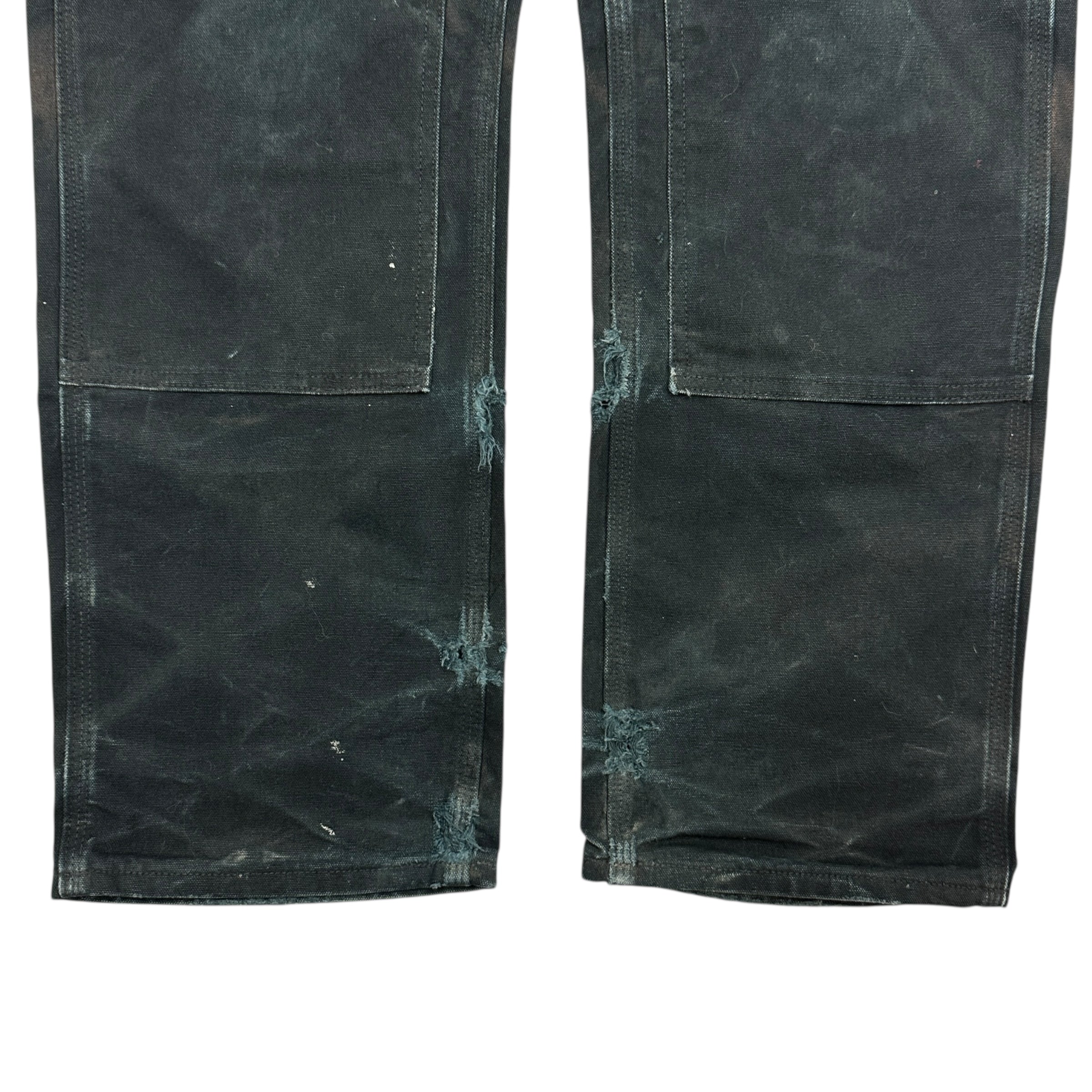 Vintage Carhartt Double Knee Cargo Pants Black