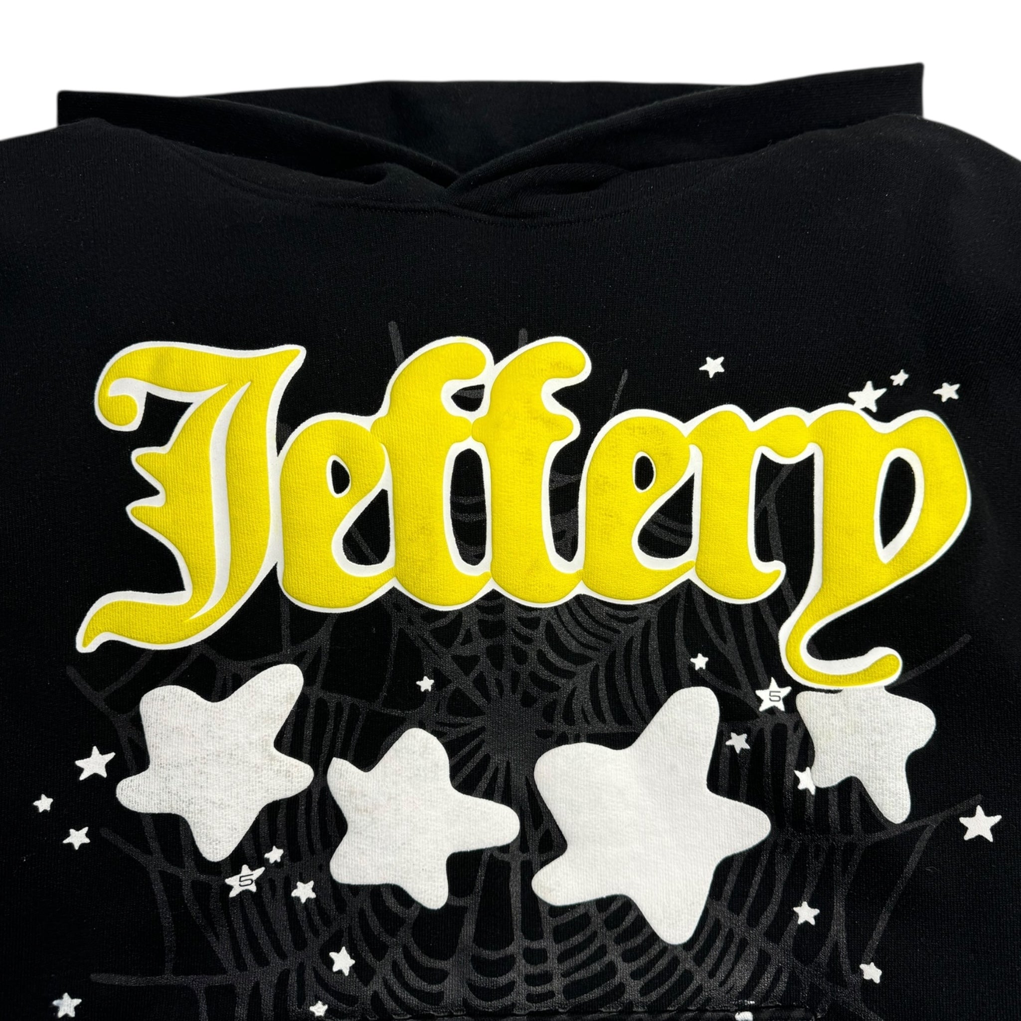 Sp5der Jeffrey Black Hoodie