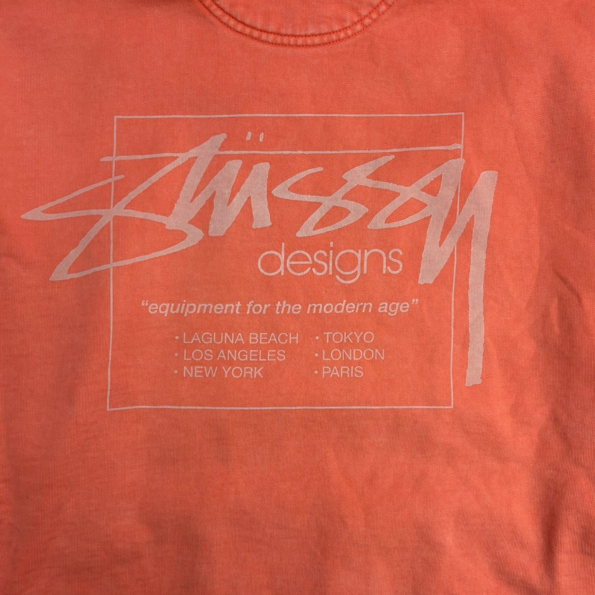 Stussy Designs Overdye Hoodie Pink