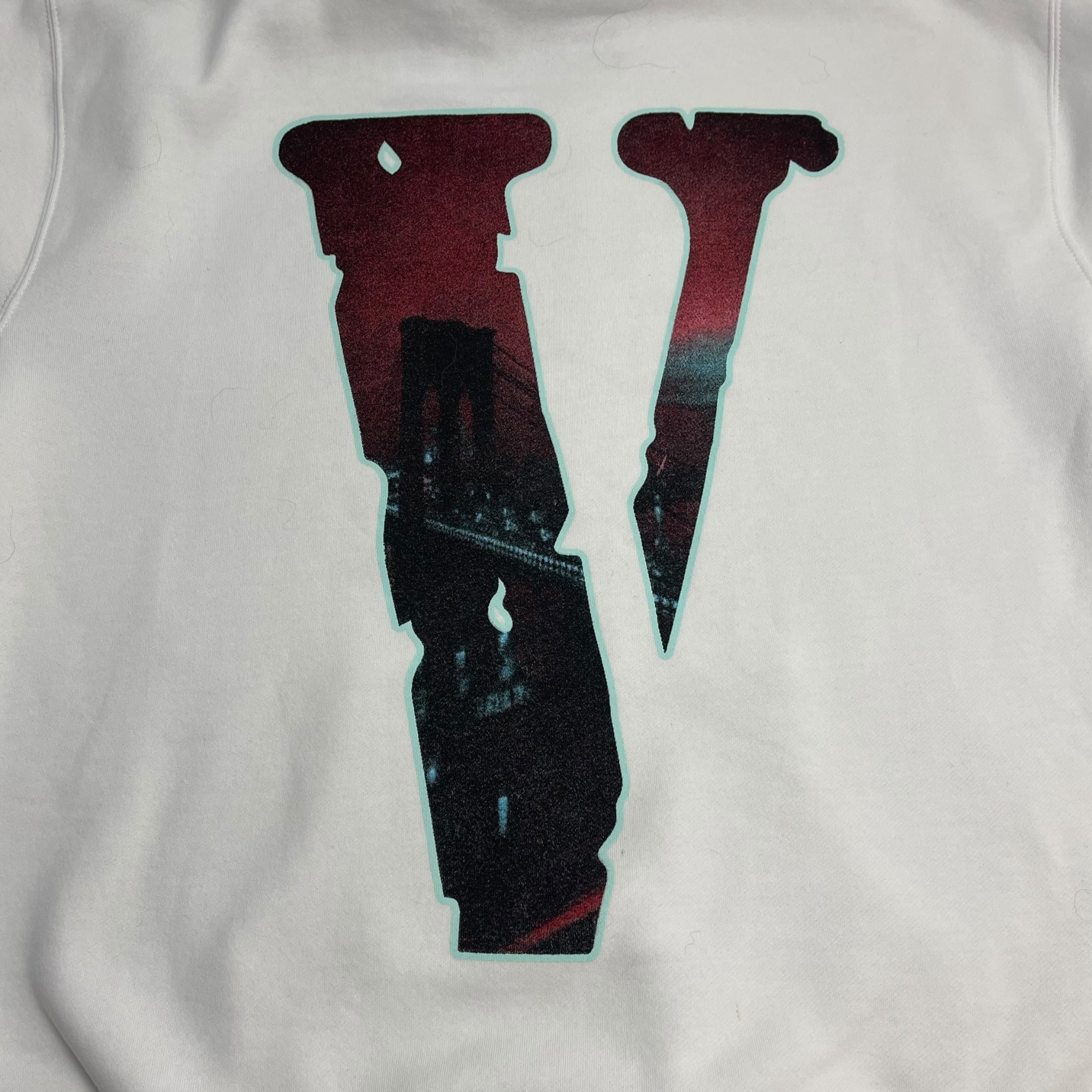 Pop Smoke x Vlone Wraith Hoodie White