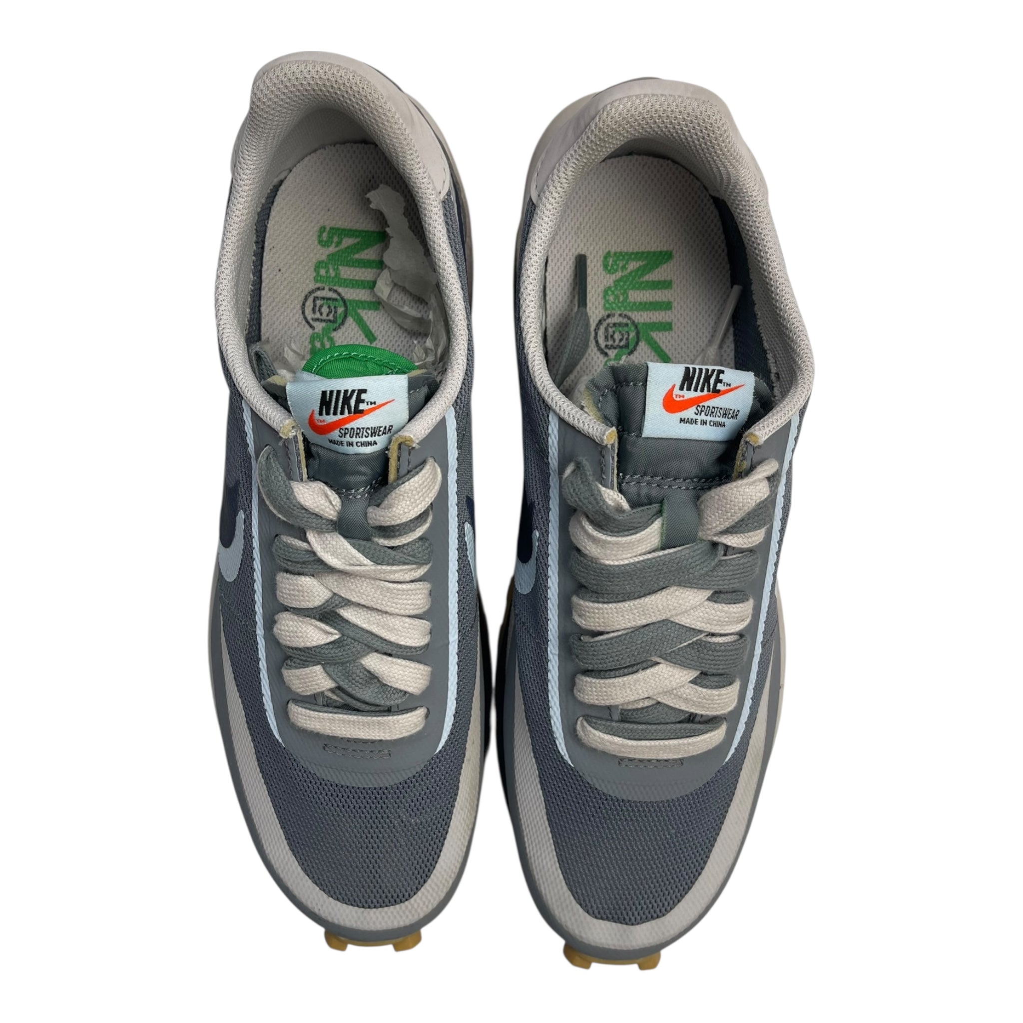 Nike LD Waffle Sacai CLOT Kiss of Death 2 Cool Grey