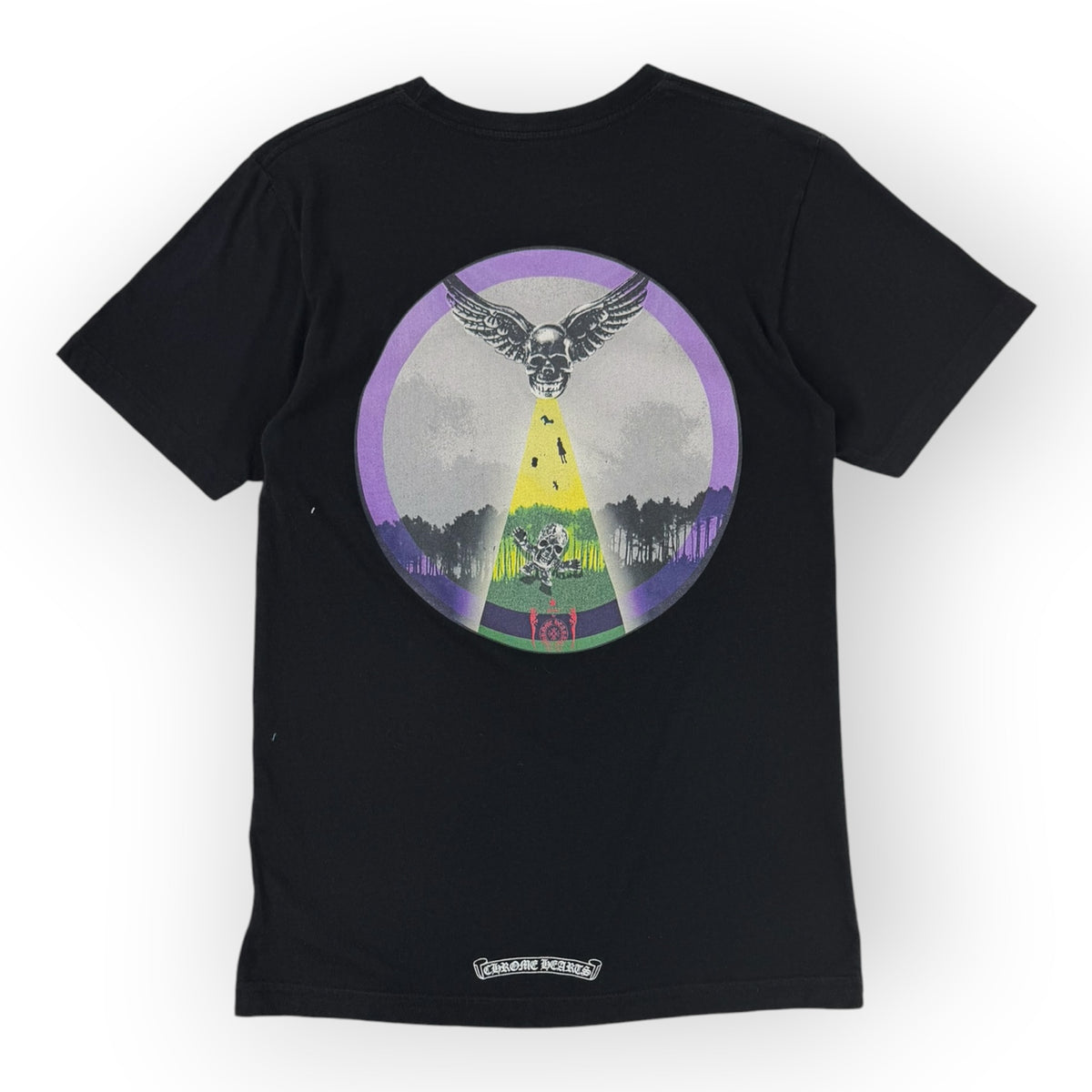 Vintage Chrome Hearts Foti T-Shirt Black