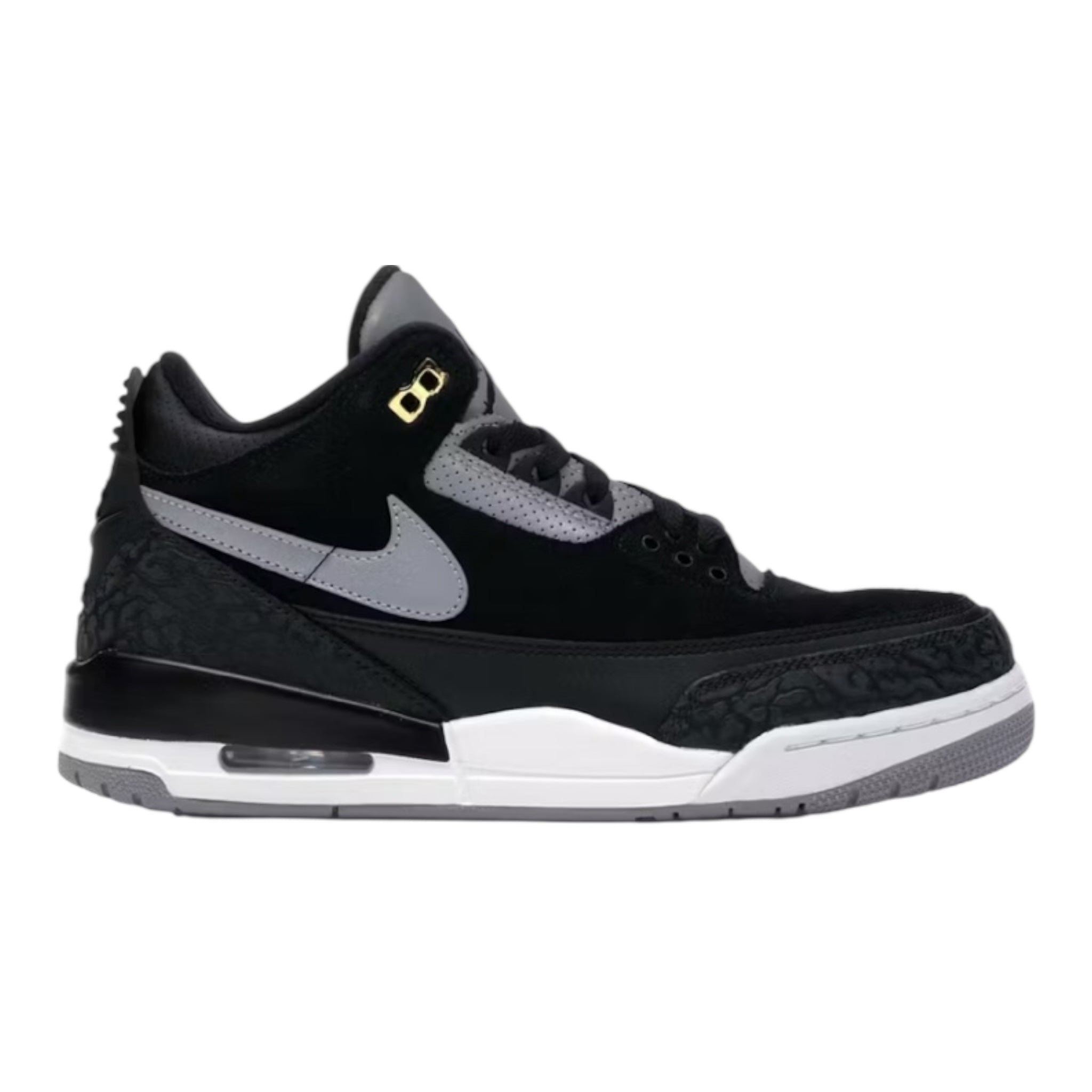 Jordan 3 Tinker Black Cement Gold (Used)
