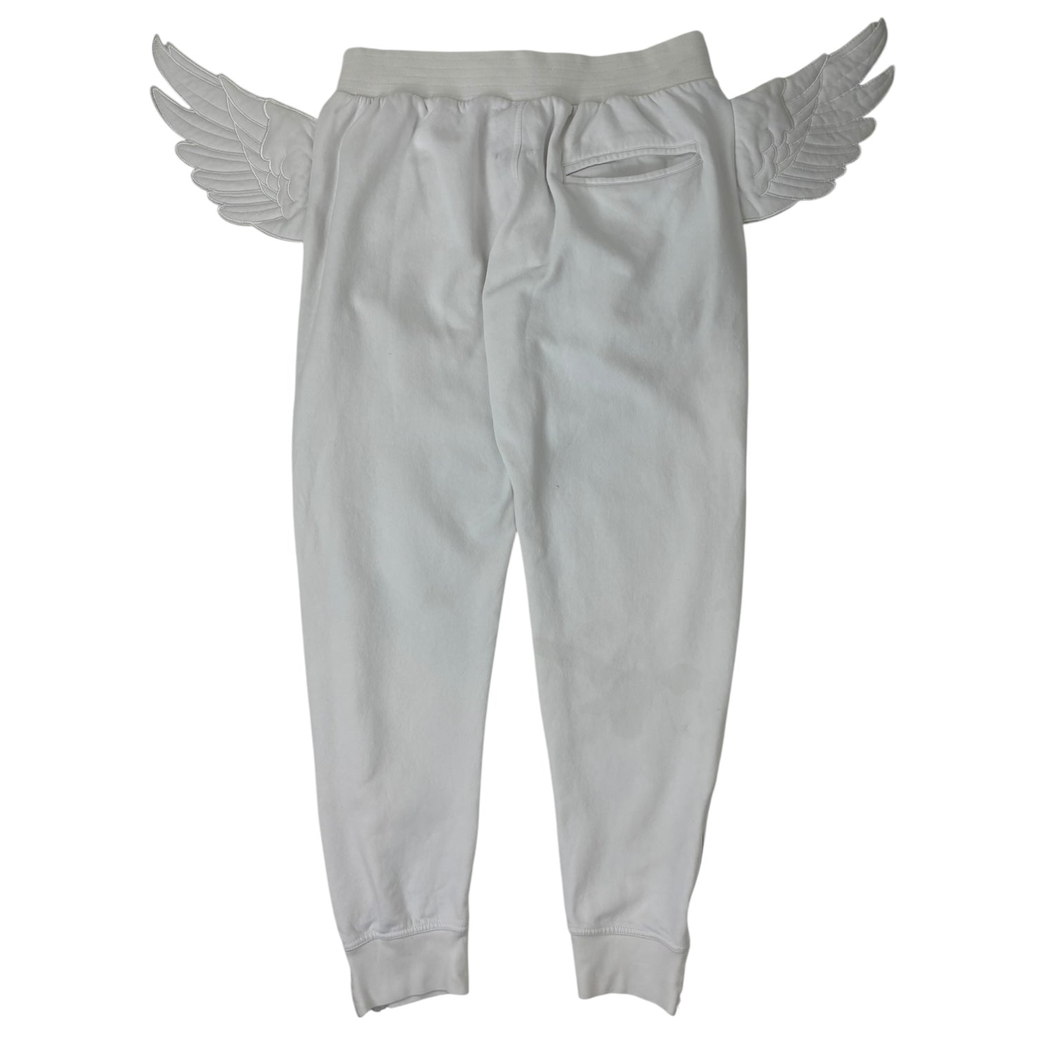 Jeremy Scott x Adidas Angel Wing Sweatpant White