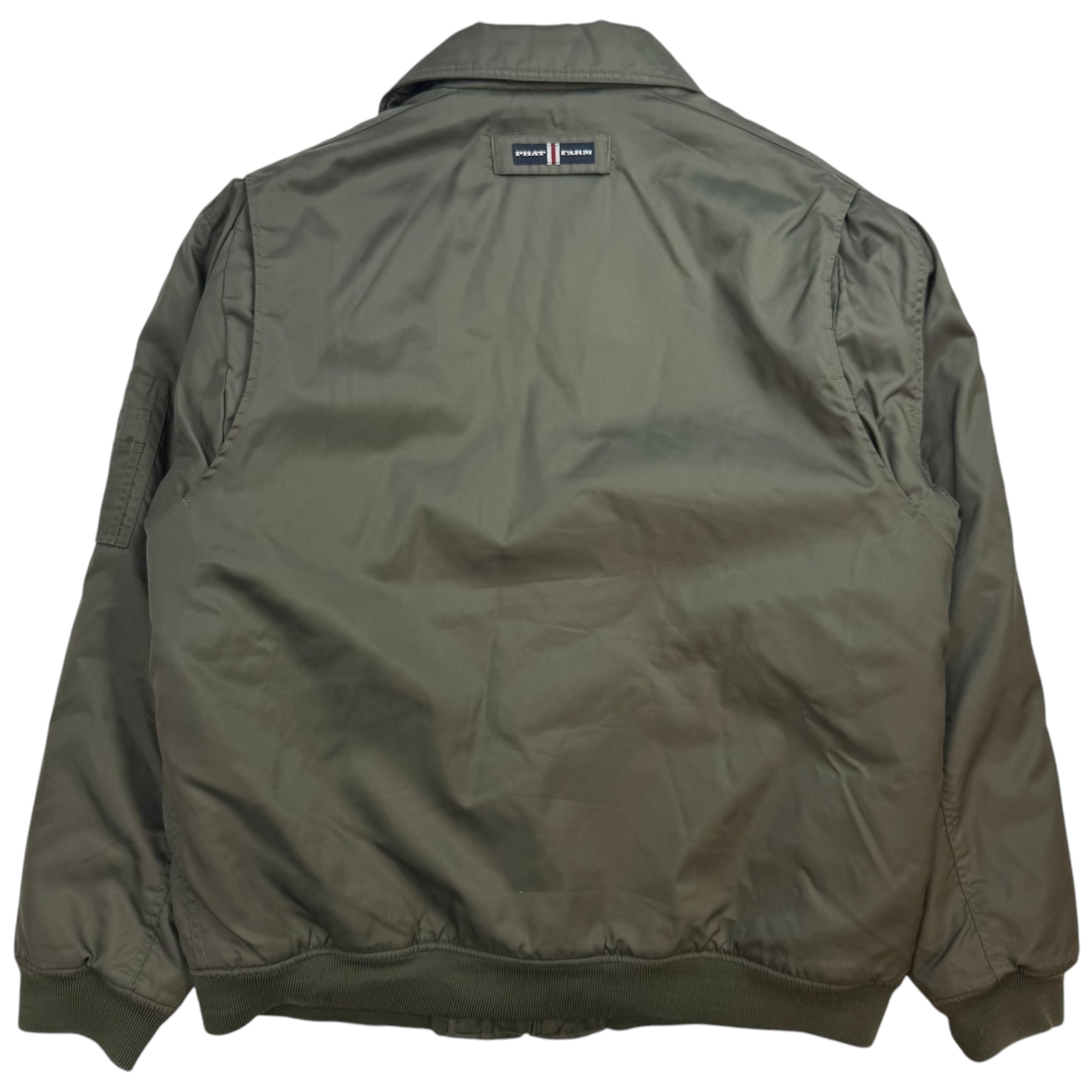 Vintage Phat Farm Bomber Jacket Green