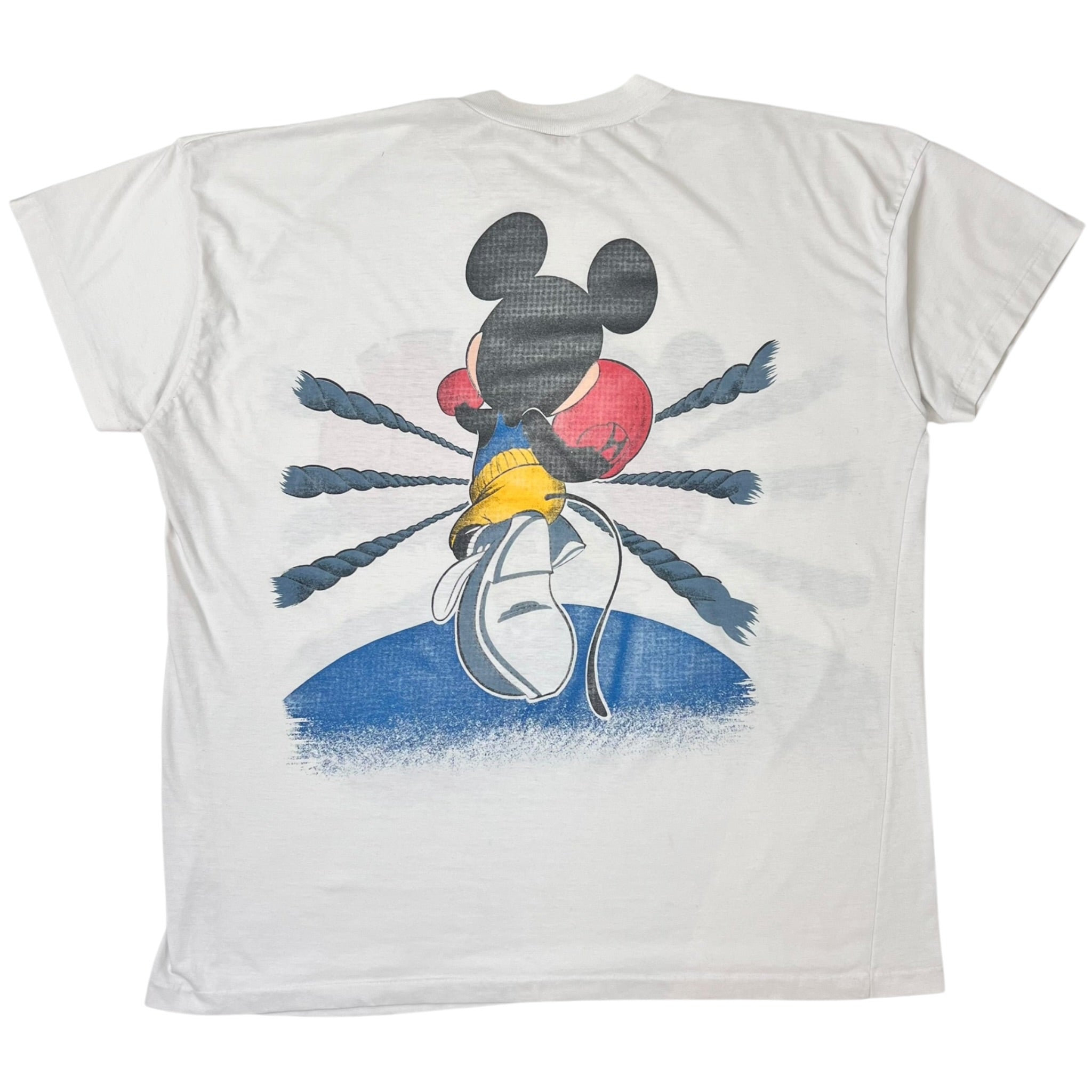 Vintage Mickey Mouse “Round 1” Boxing T-Shirt