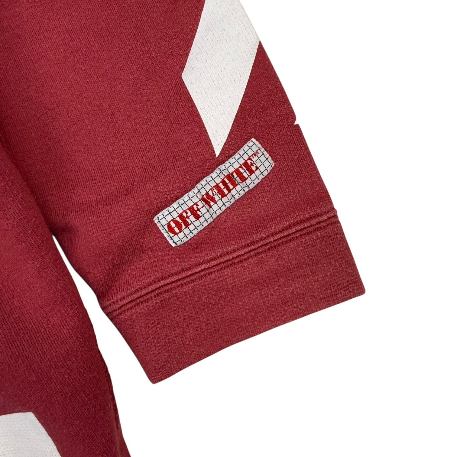 Off-White Seeing Things Arrows Hoodie Red