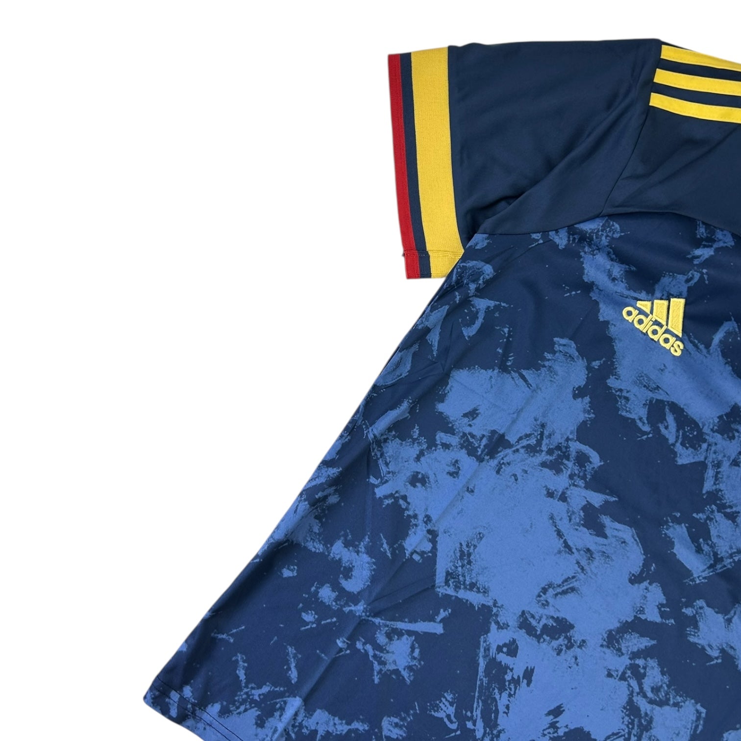 Vintage Adidas Colombia Soccer Jersey Blue