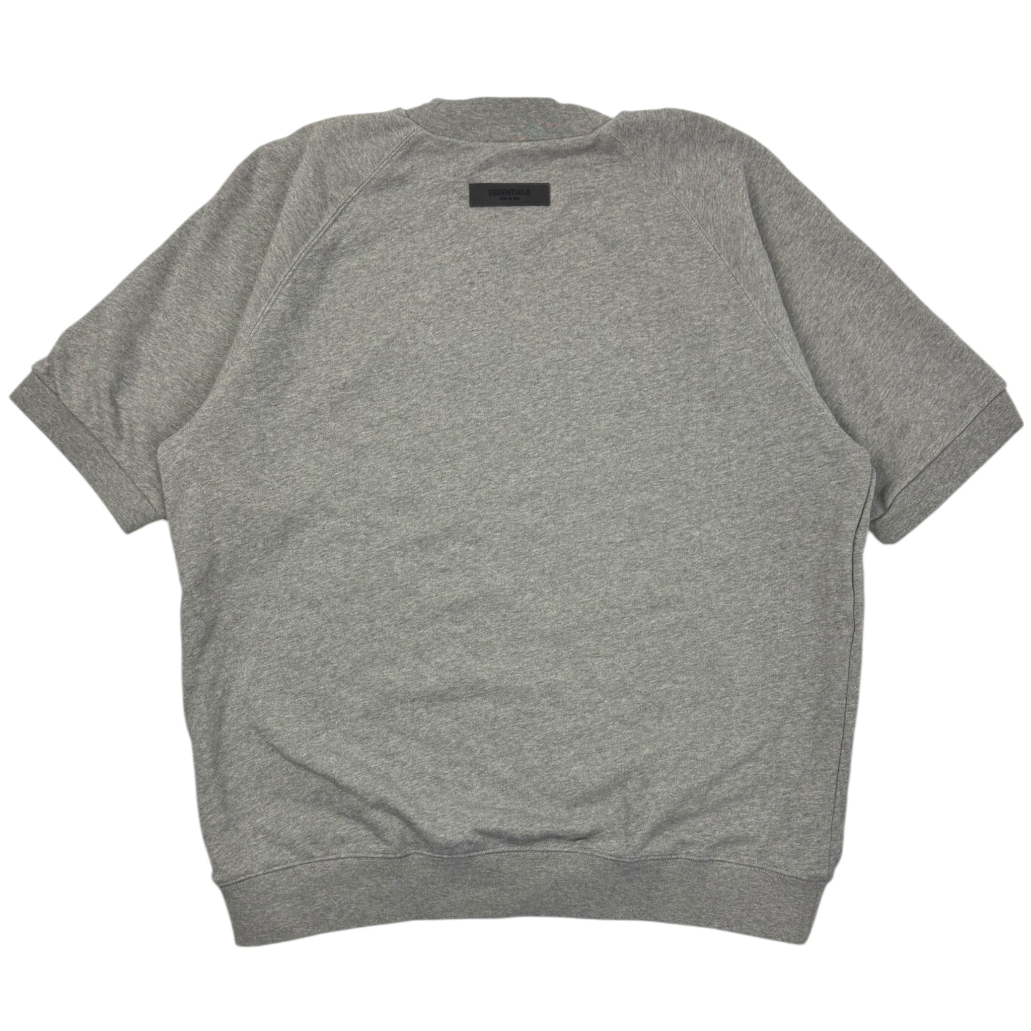 Fear of God Essentials Short-Sleeve Sweatshirt Dark Oatmeal