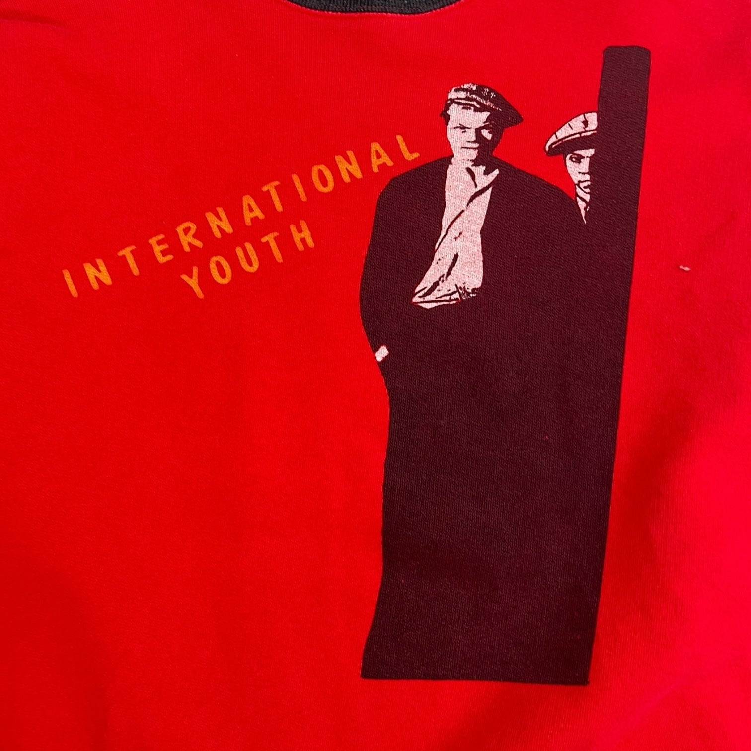 Vintage United Colours of Bennetton Crewneck Red