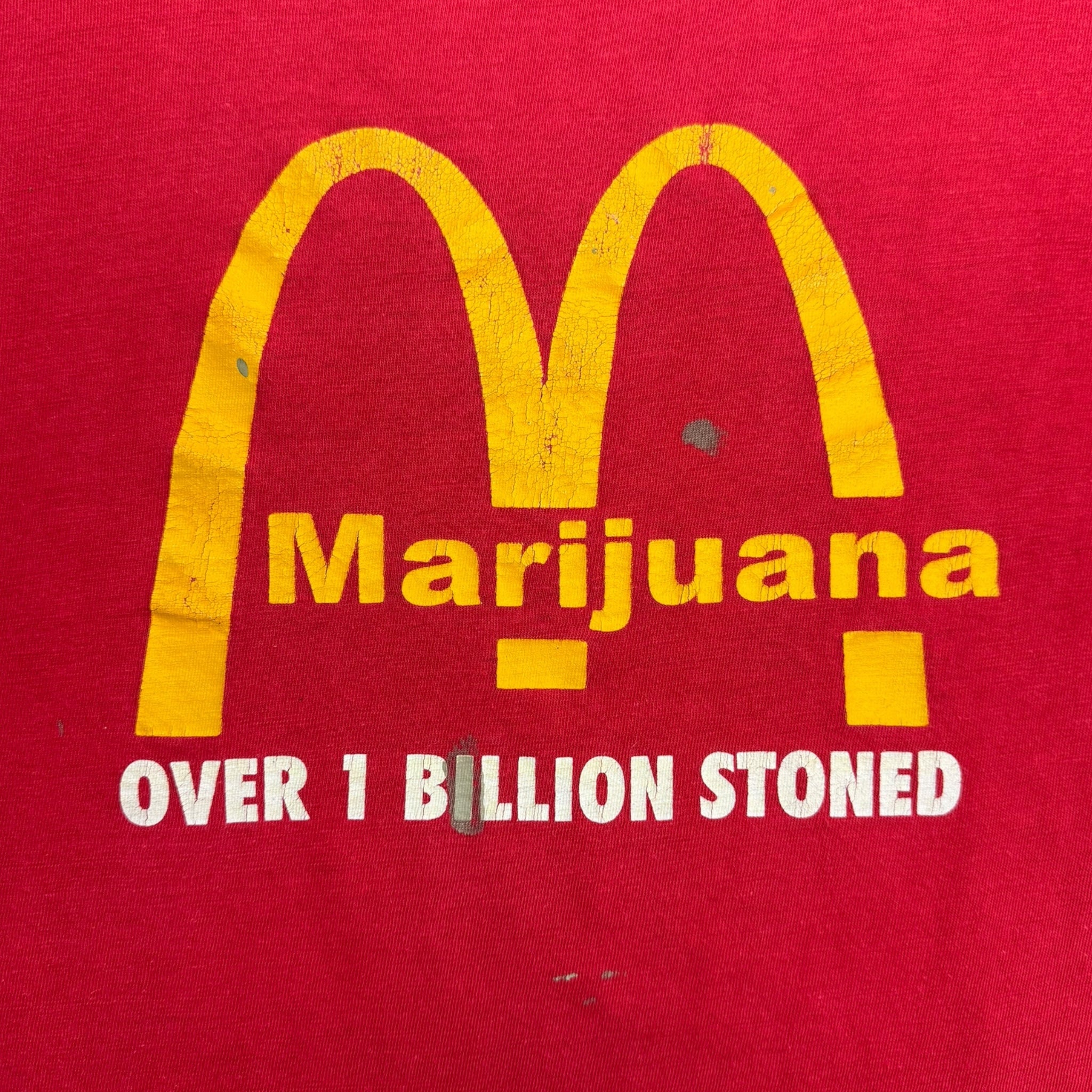 Vintage 80s McDonald’s Marijuana Parody T-Shirt