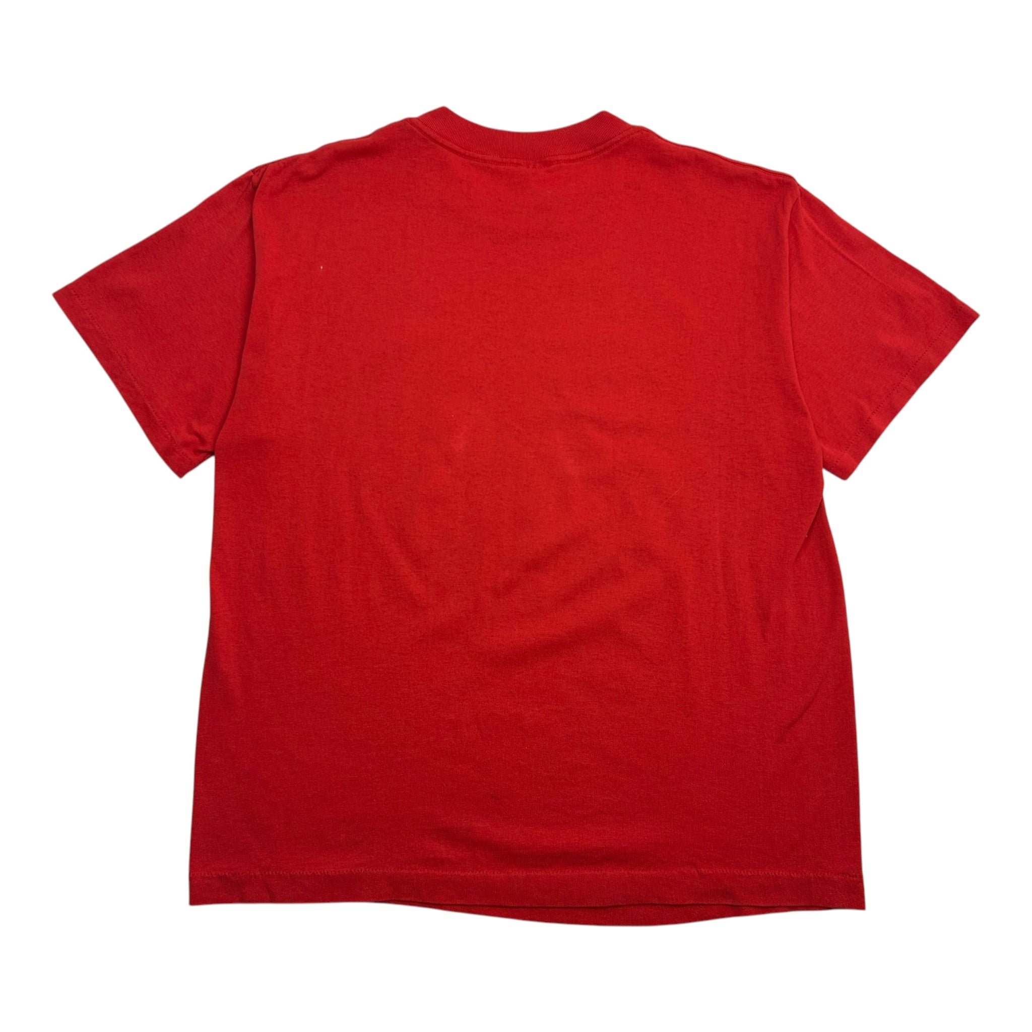 1992 Chicago Bulls Crest Tee Red