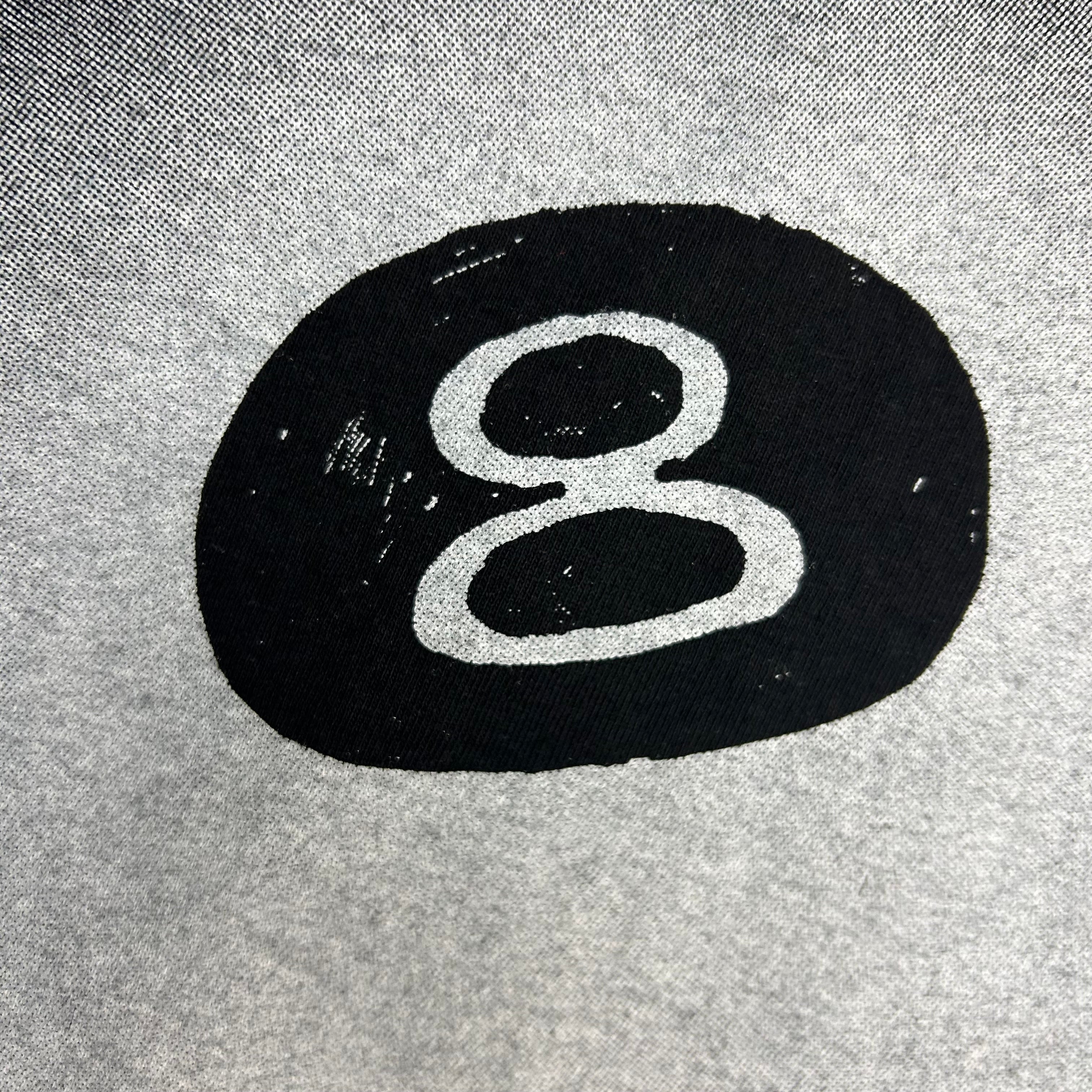 Stussy 8 Ball Logo L/S Black
