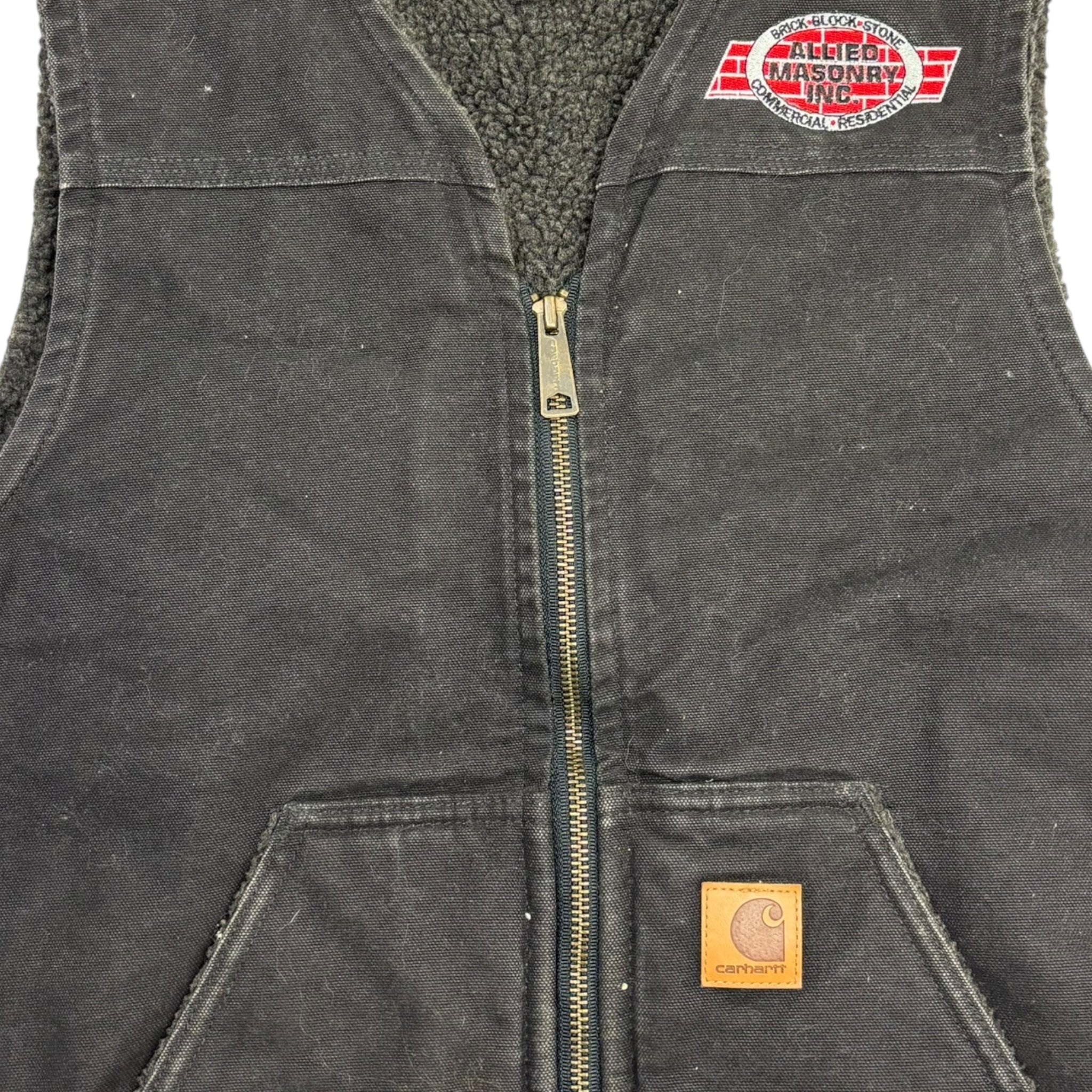 Carhartt Sherpa Lined Vest Faded Back